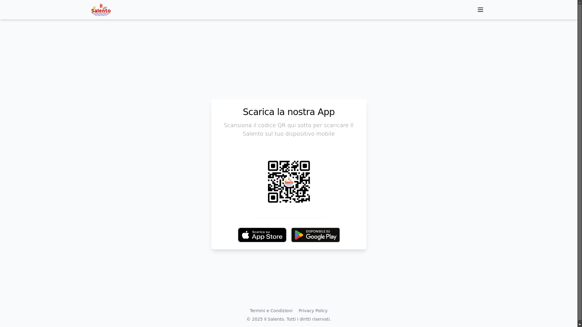 website screenshot of https://il-salento-web.pages.dev/