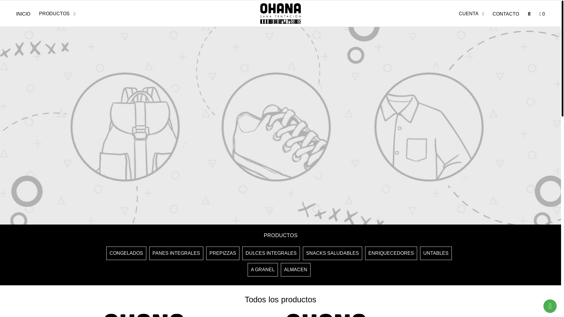 website screenshot of https://ohanasanatentacion.com.ar/