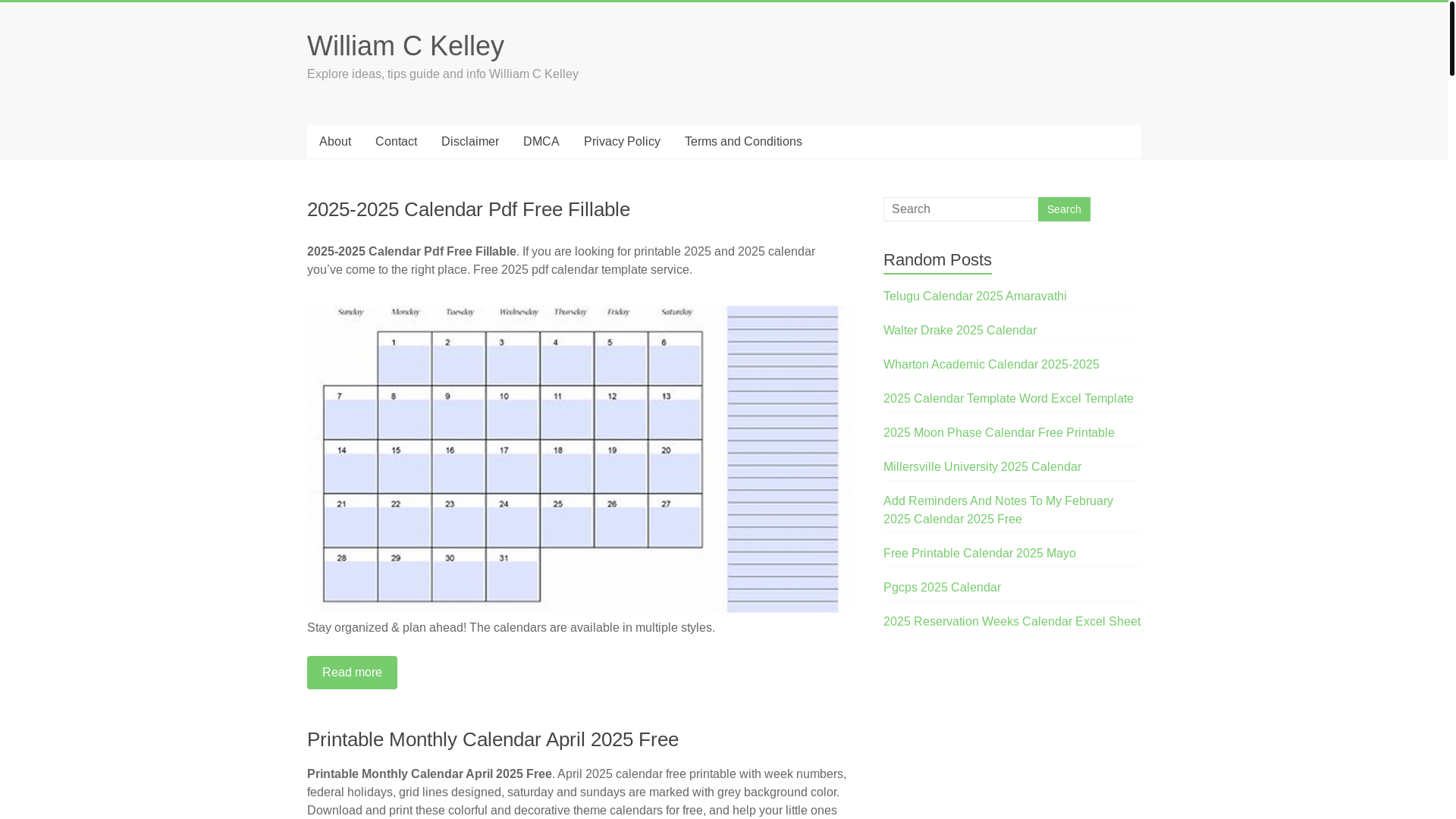 website screenshot of https://williamckelleyg.pages.dev/