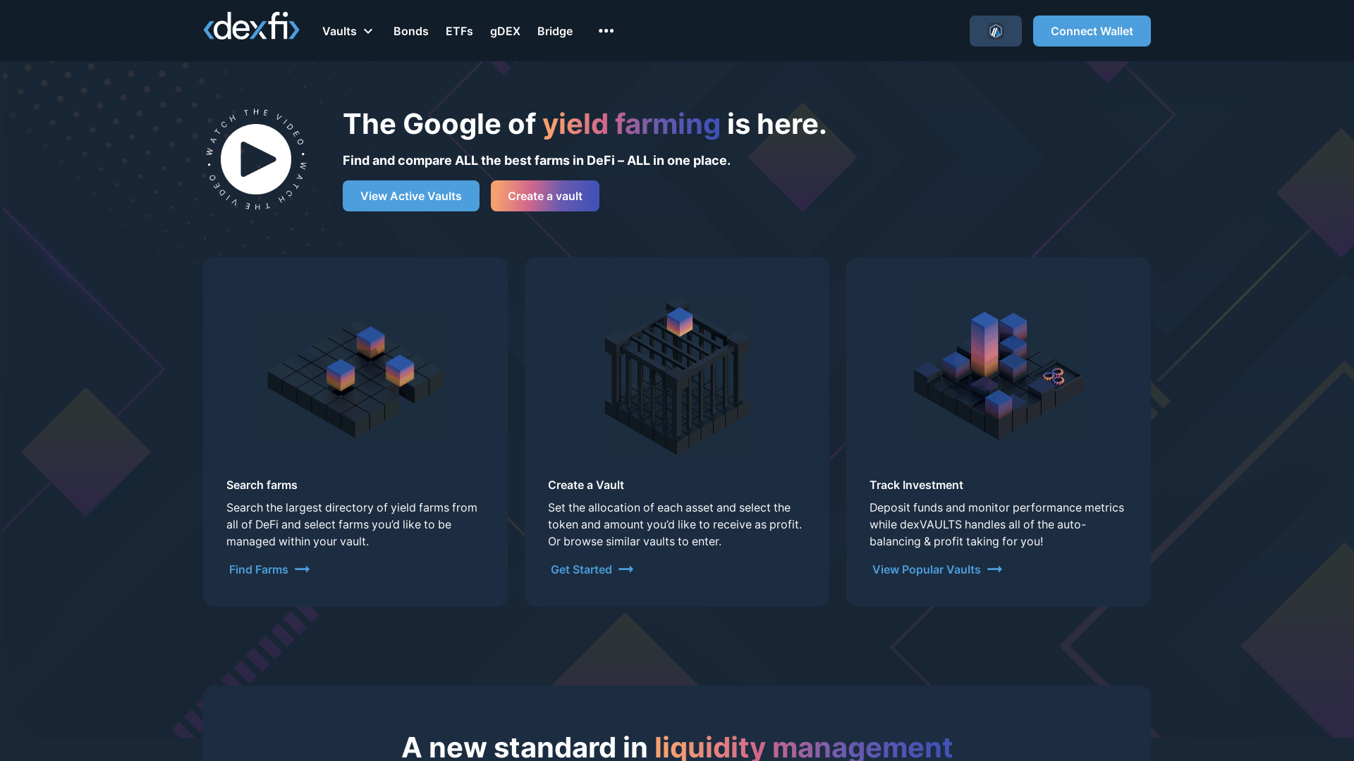 website screenshot of https://dexfinance3-0-frontend-main.pages.dev/