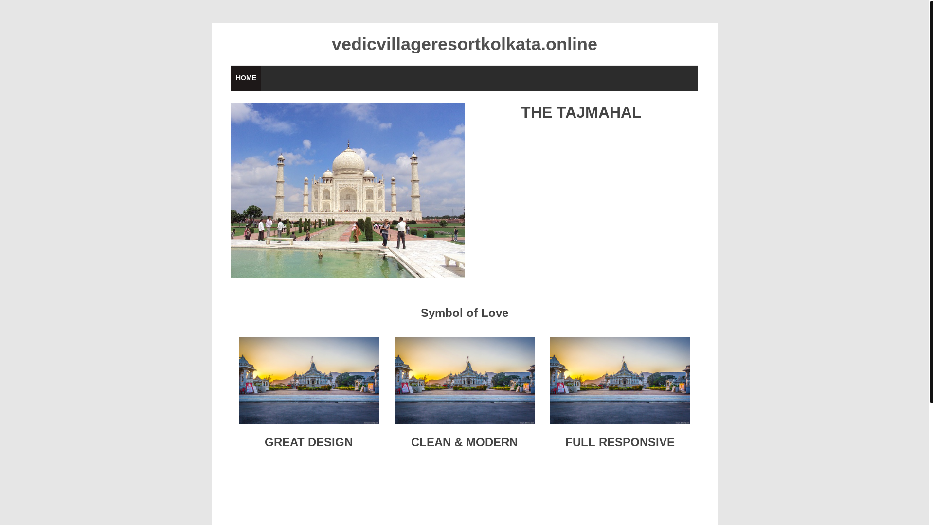 website screenshot of https://vedicvillageresortkolkata.online/