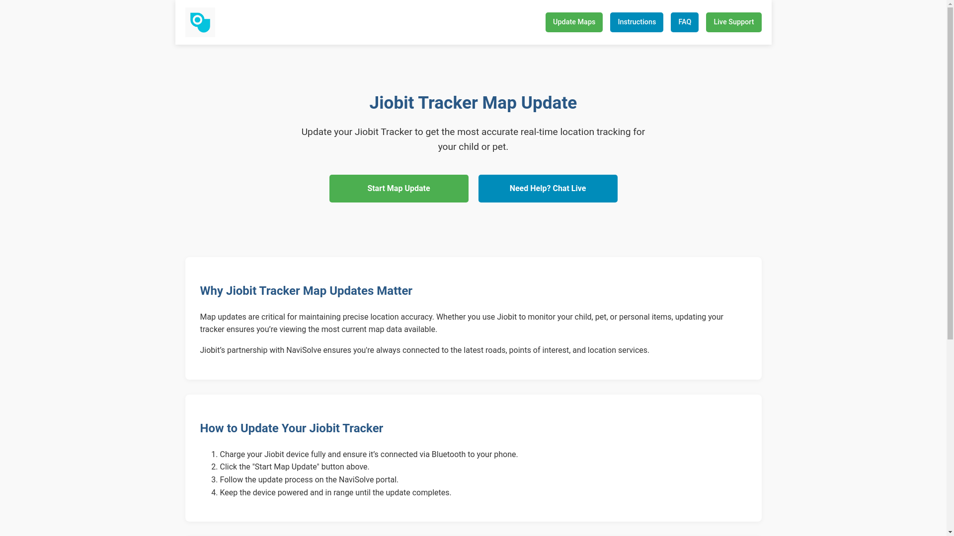 website screenshot of https://jiobit-tracker.pages.dev/