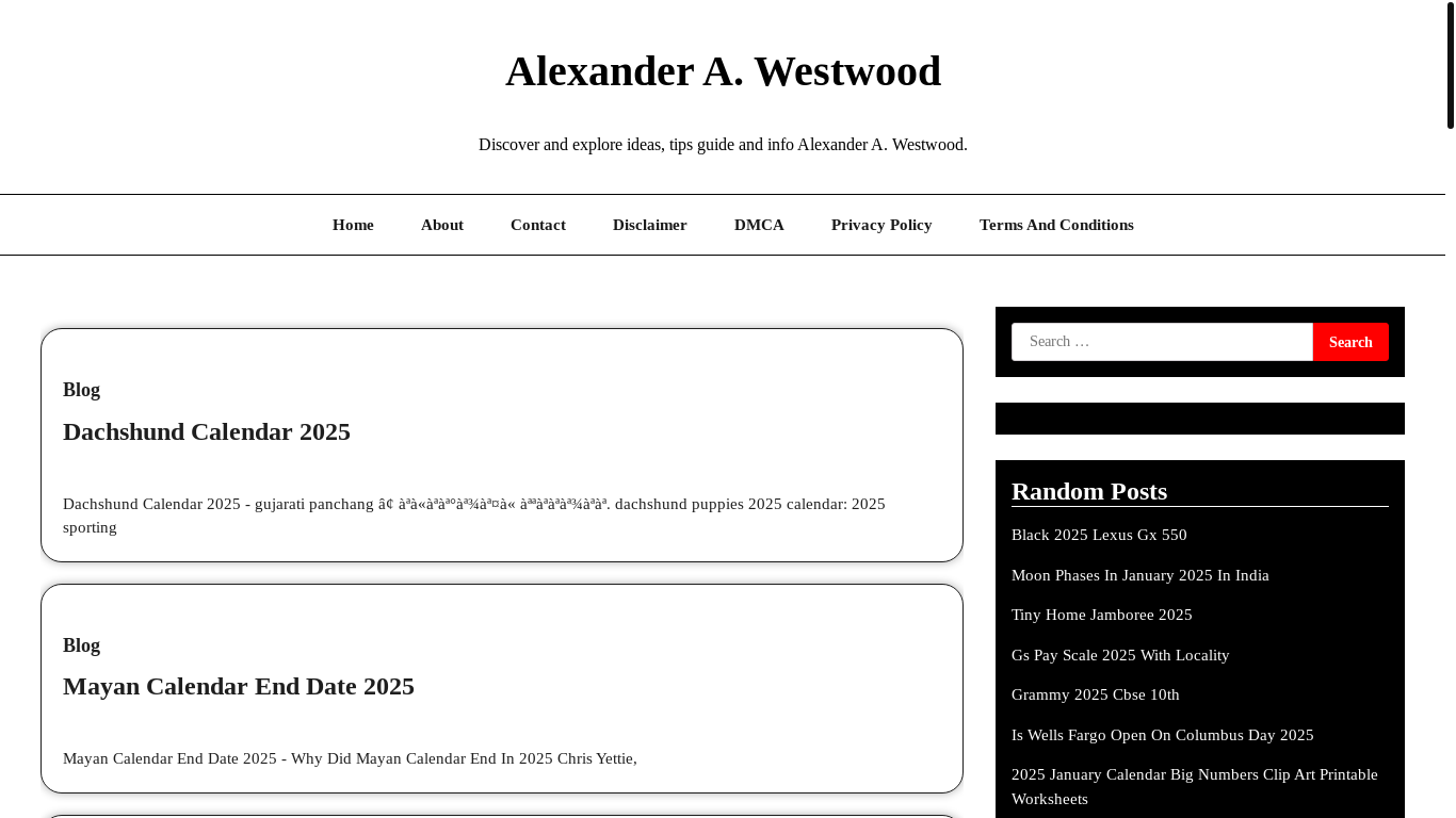 website screenshot of https://alexanderwestwooda.pages.dev/