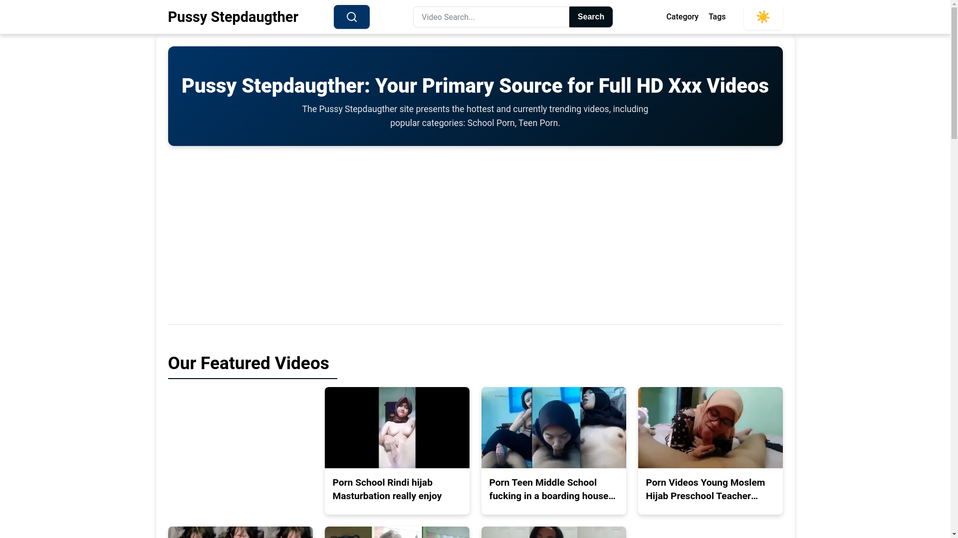 website screenshot of https://pussystepdaugther.pages.dev/