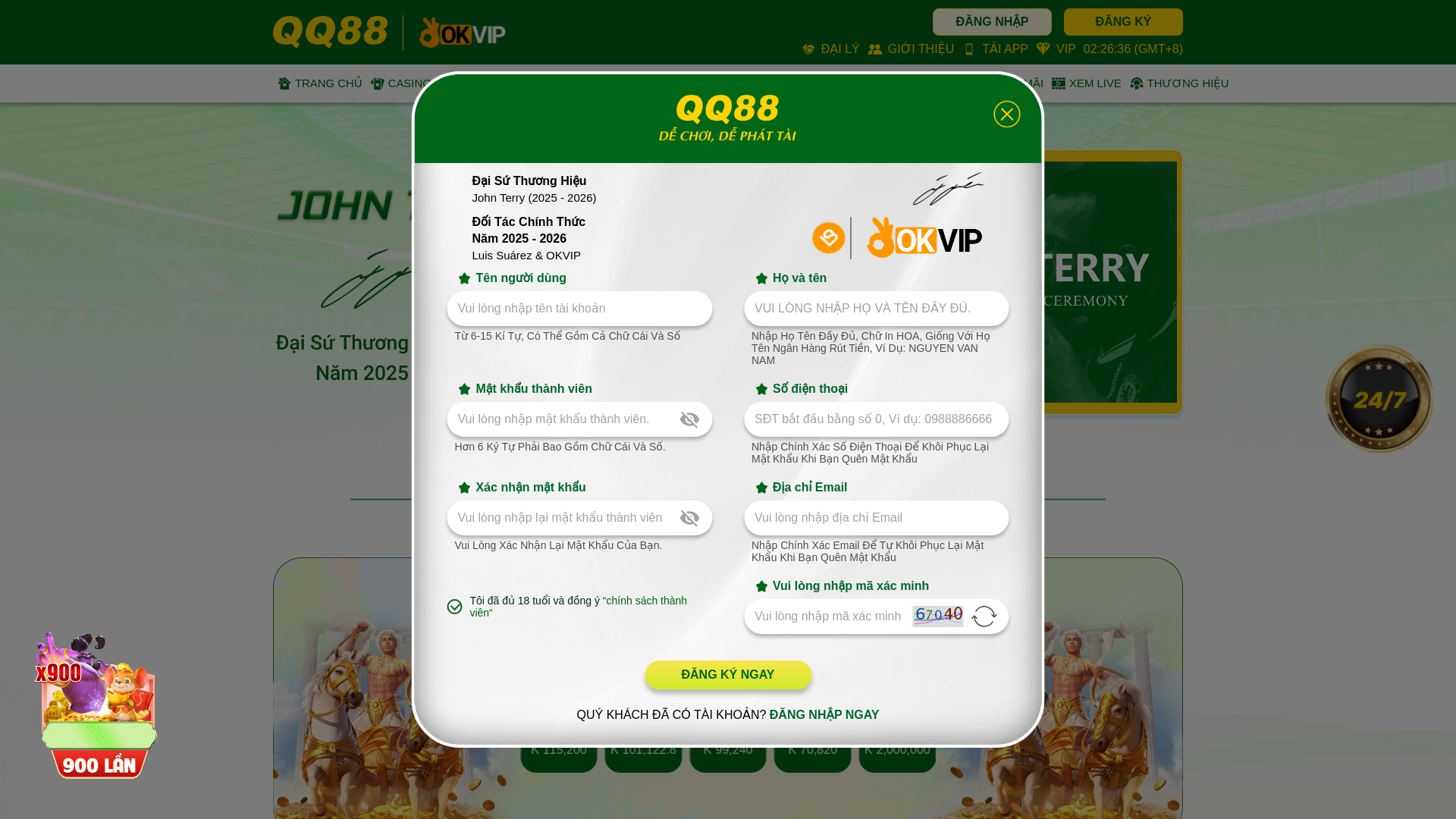 website screenshot of https://gioithieu.qq1144.com/?referralCode=hux0845