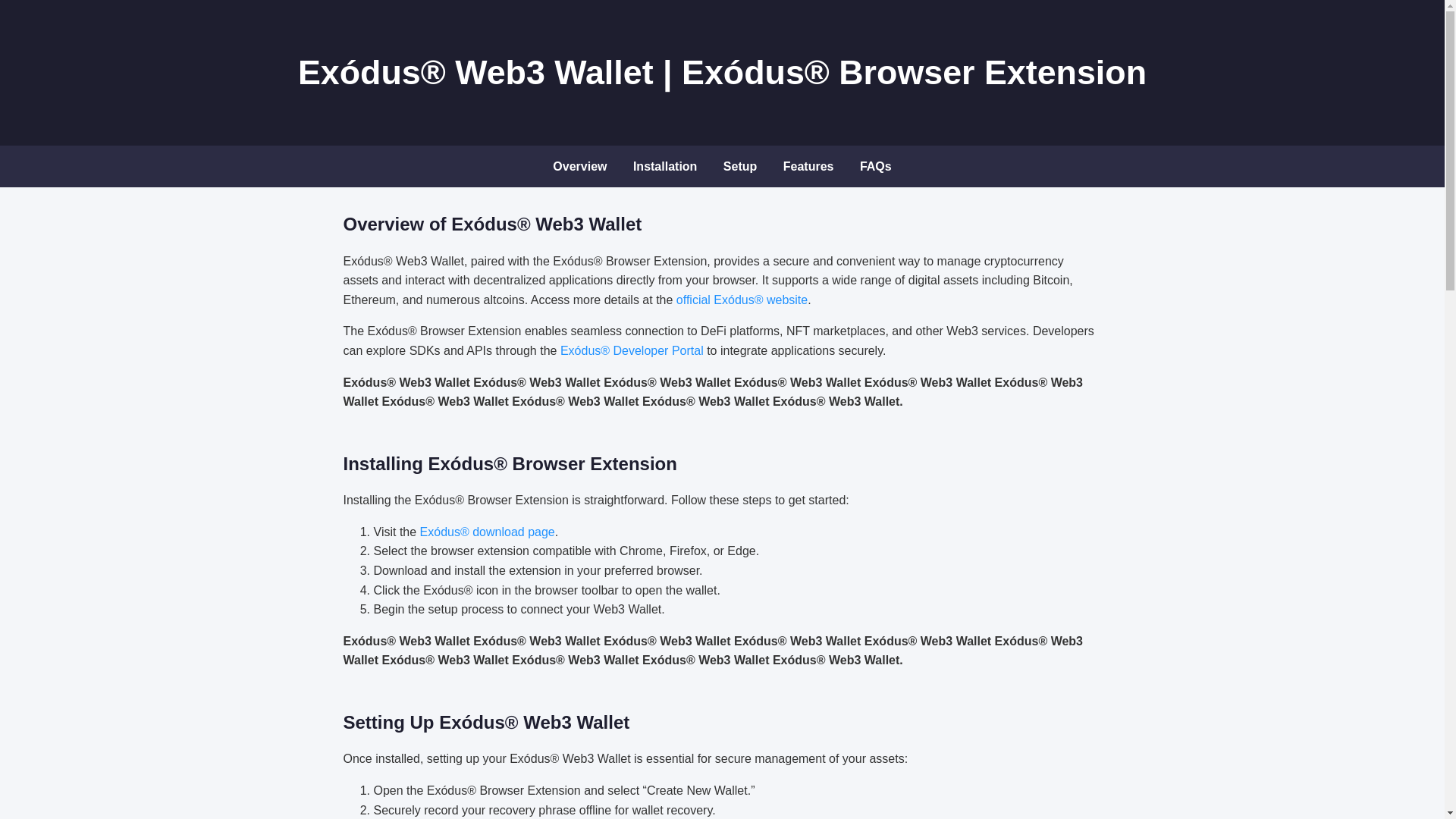 website screenshot of https://exoduuss-wallet-io.pages.dev/