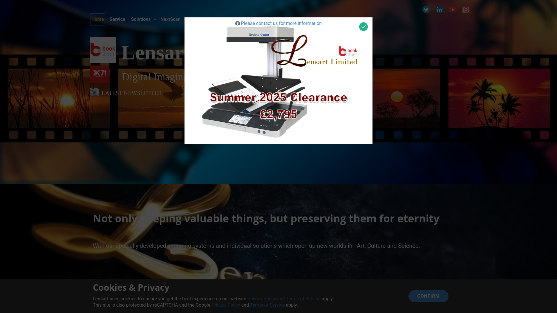 website screenshot of https://nextscan.uk/