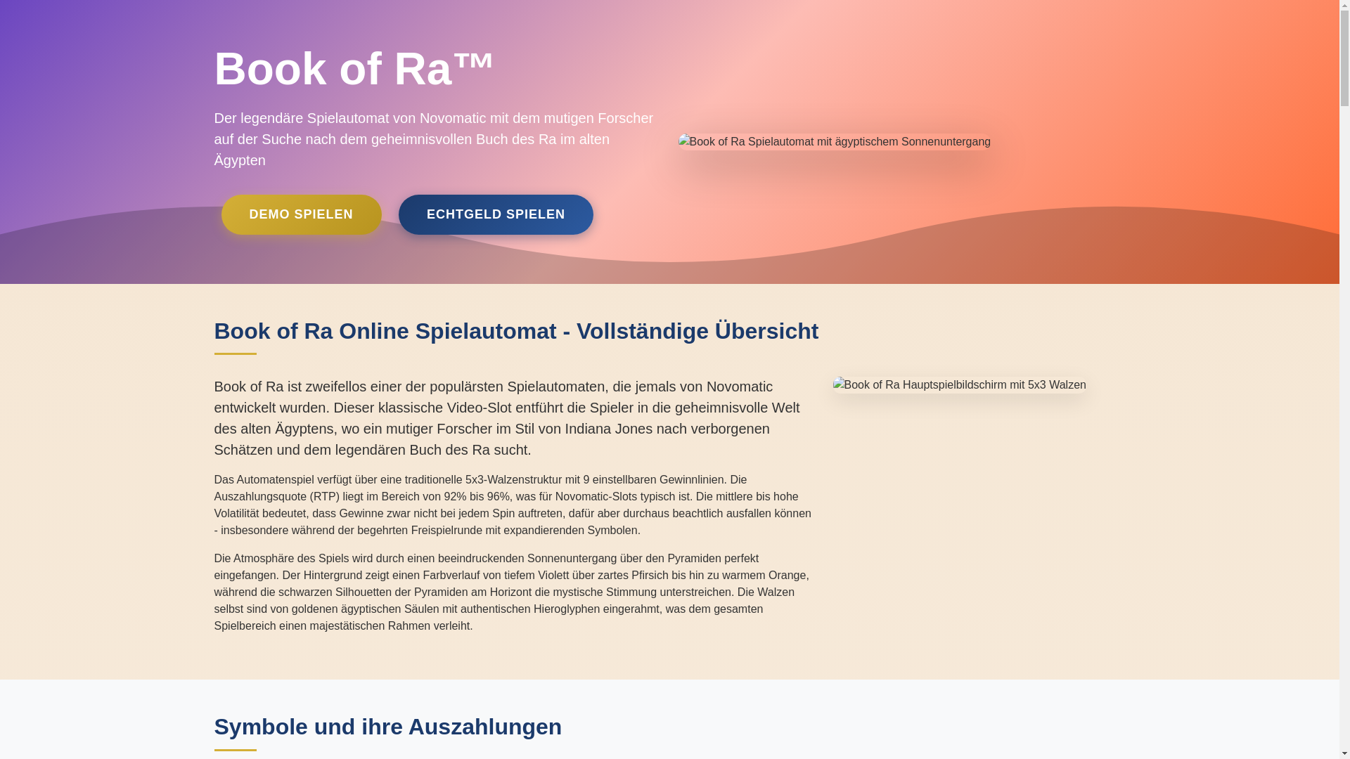 website screenshot of https://bookofragame.de/