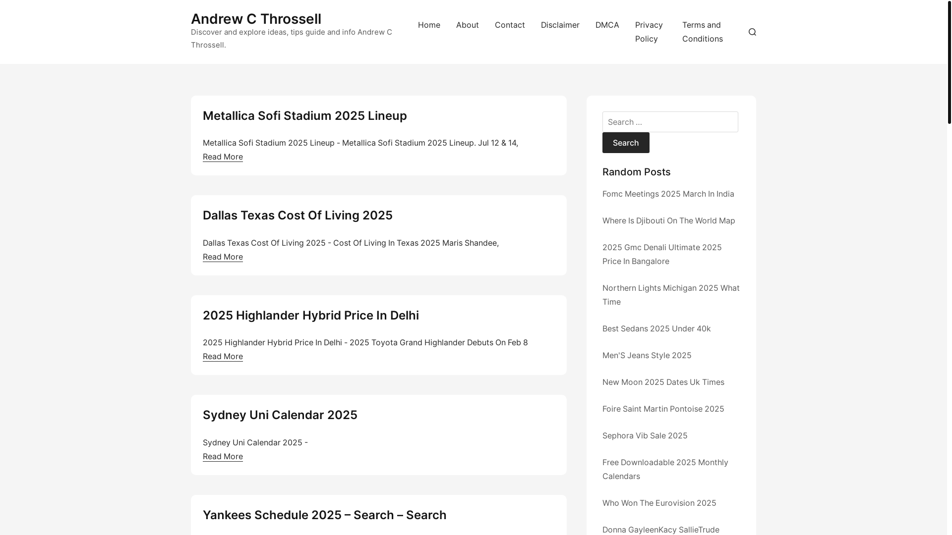 website screenshot of https://andrewcthrossell.pages.dev/