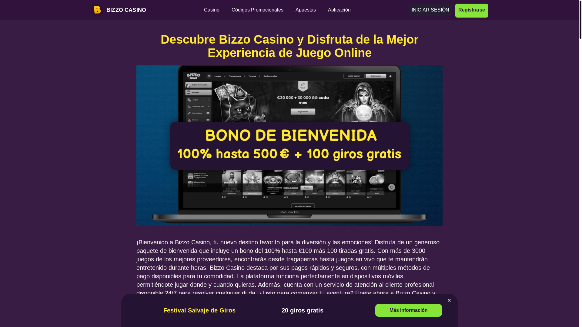 website screenshot of https://bizzocasino-es-net.pages.dev/