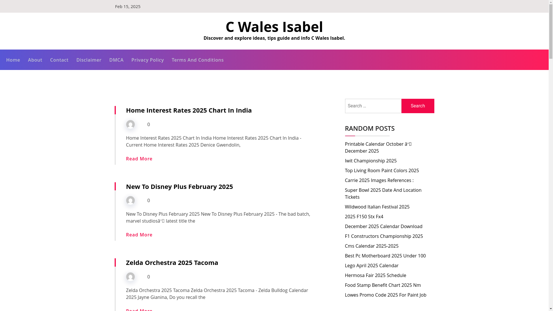 website screenshot of https://cwalesisabel.pages.dev/