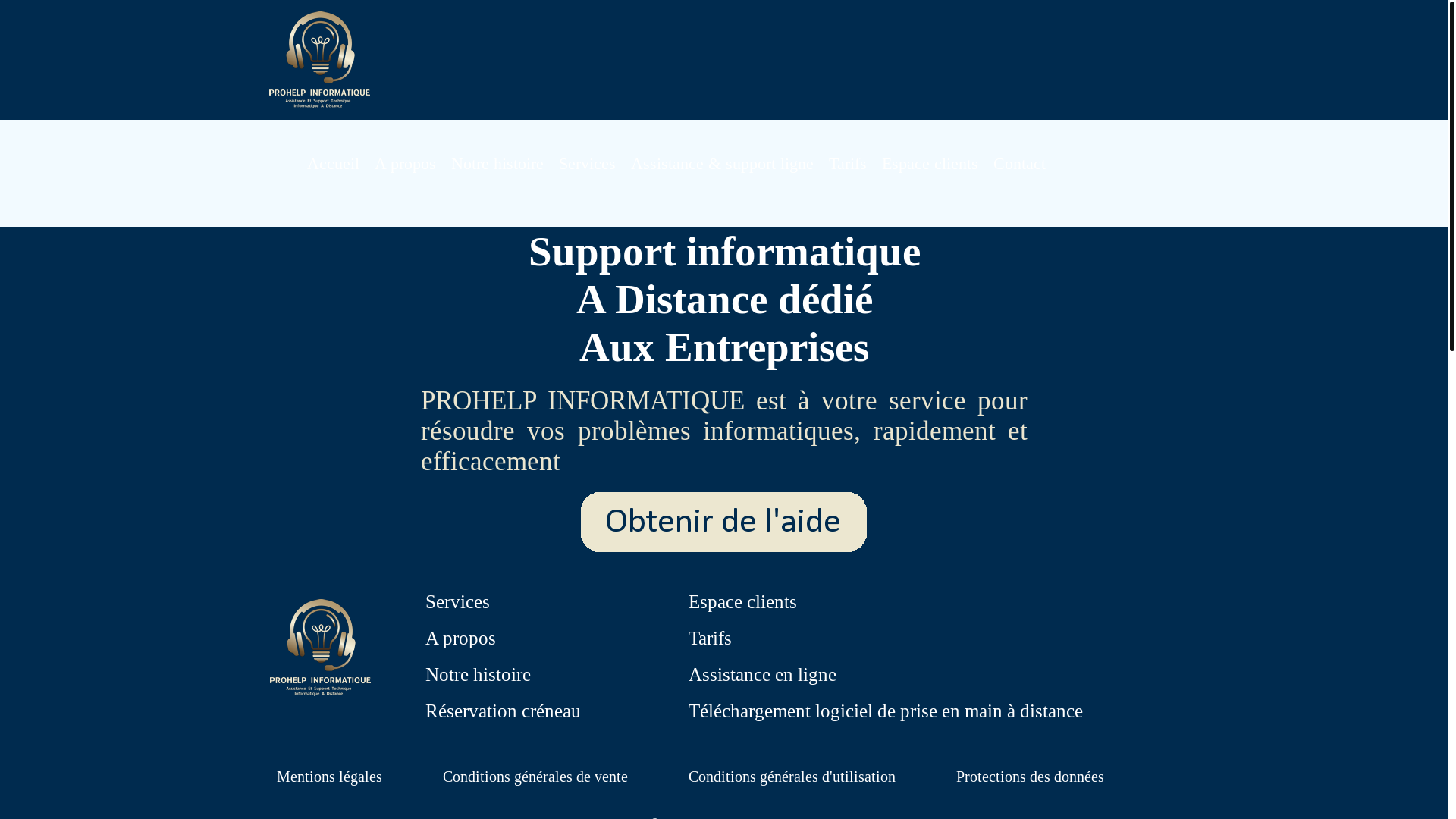 website screenshot of https://support-informatique-paris.com/