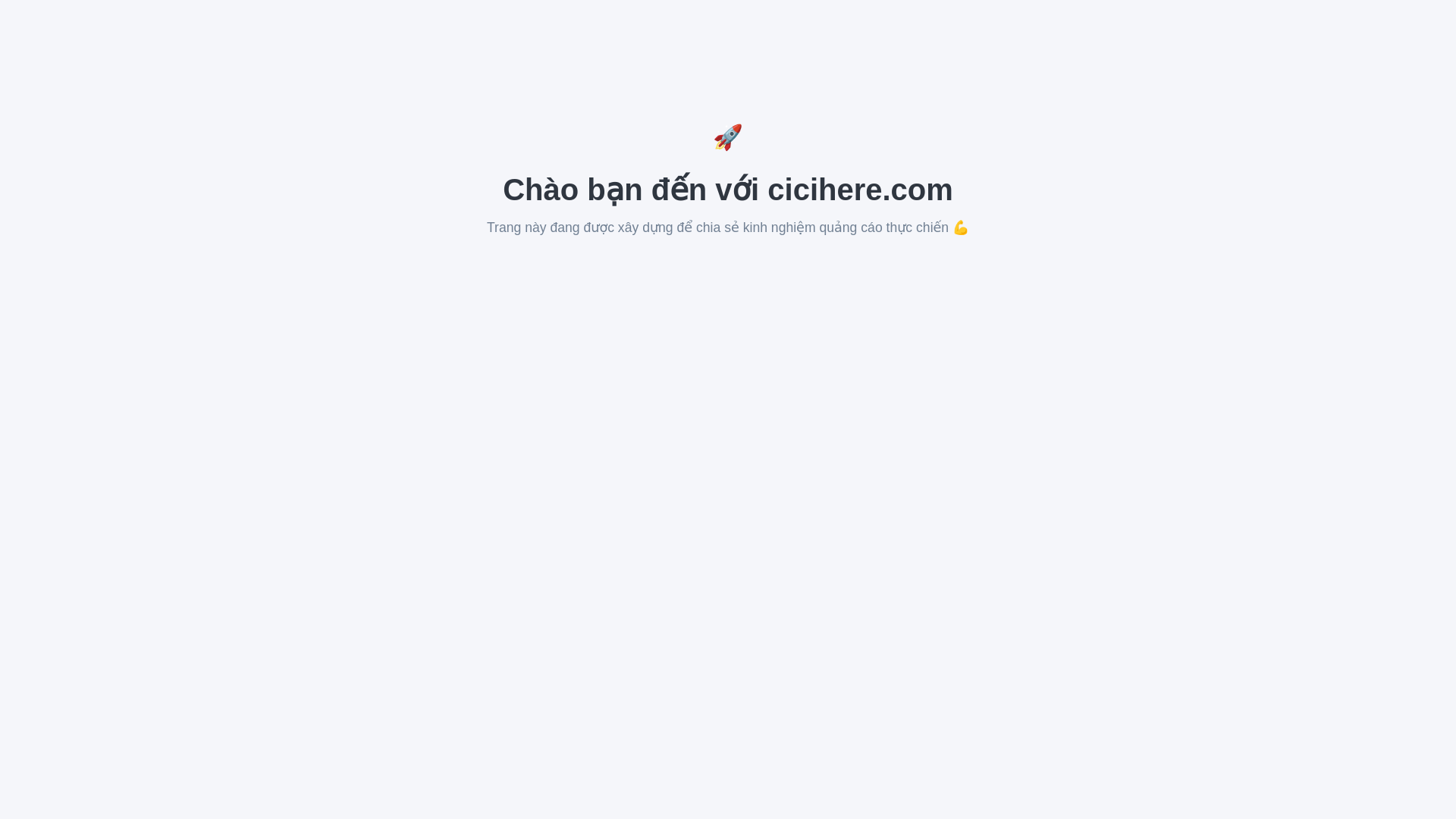 website screenshot of https://cicihere-site.pages.dev/