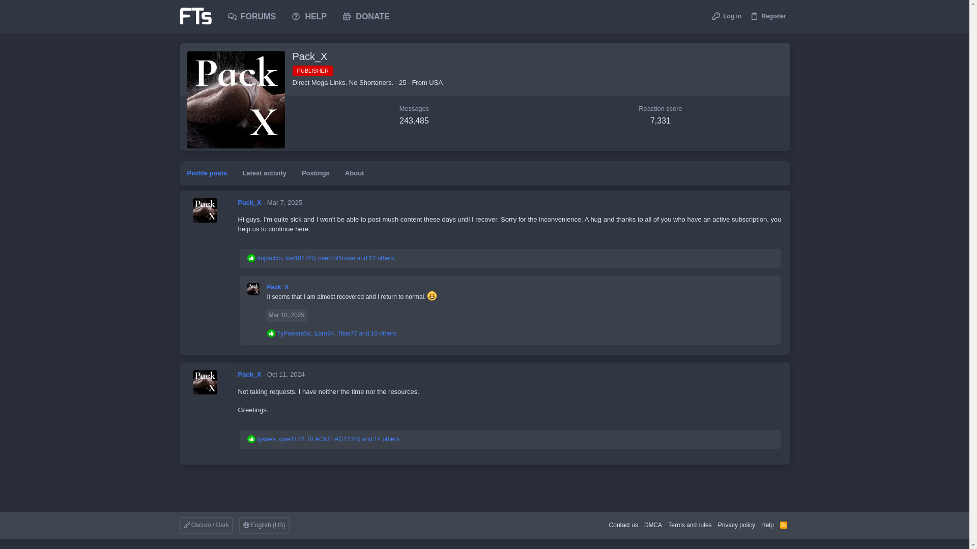 website screenshot of https://forotrolls.com/members/pack_x.11738/