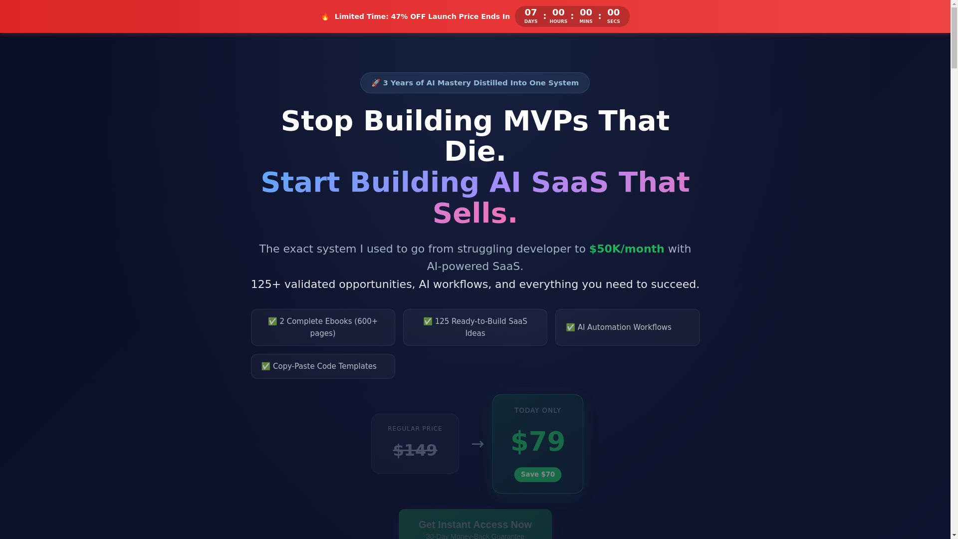 website screenshot of https://founders-system.pages.dev/