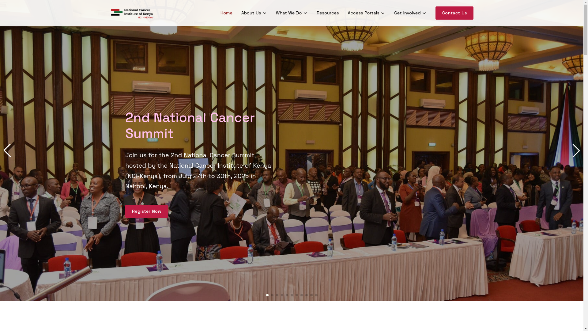 website screenshot of https://cancerinstitute.pages.dev/