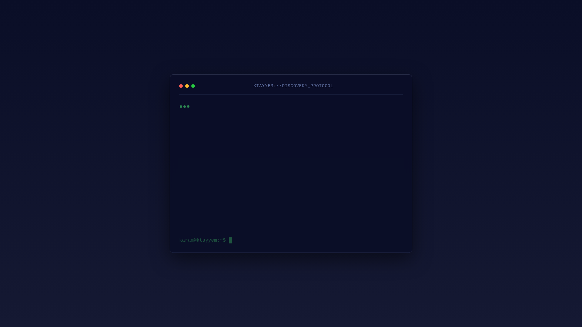 website screenshot of https://ktayyem-whoami.pages.dev/