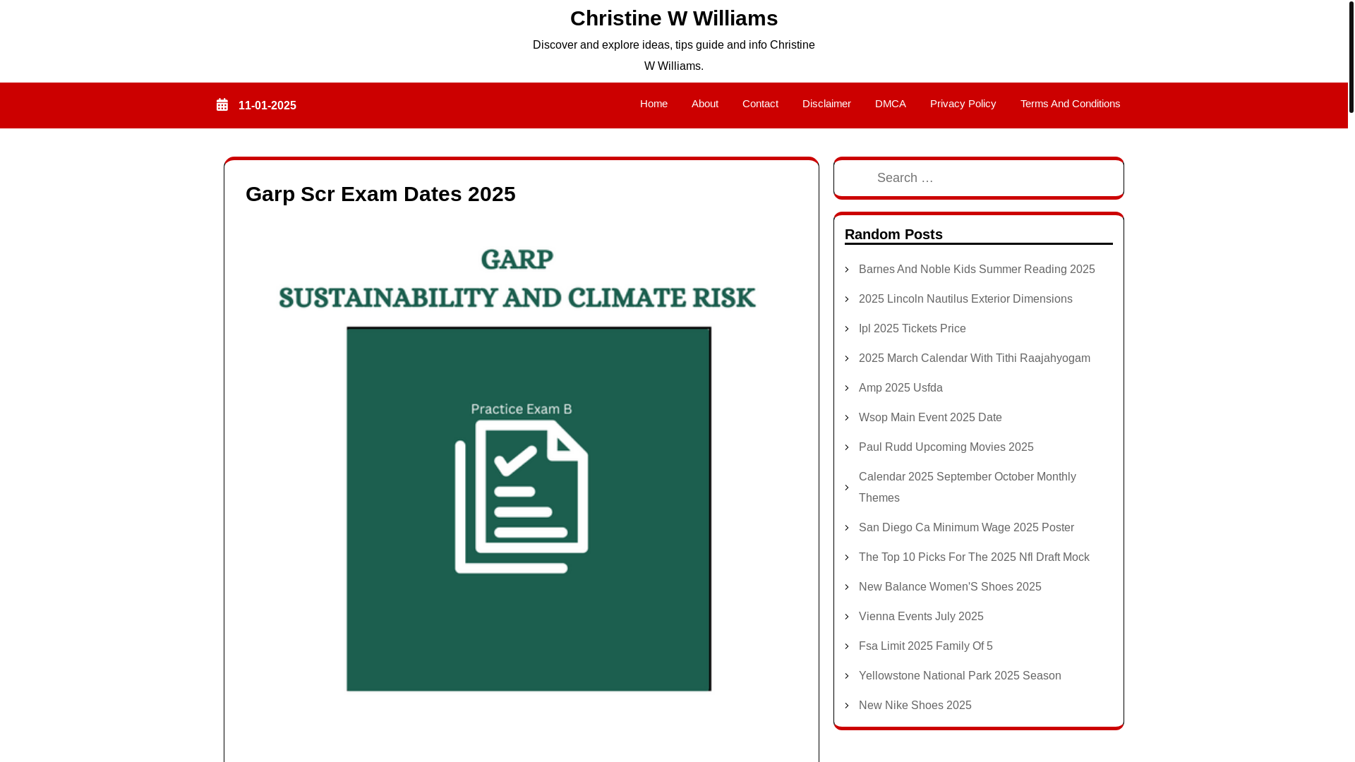 website screenshot of https://christinewwilliamse.pages.dev/