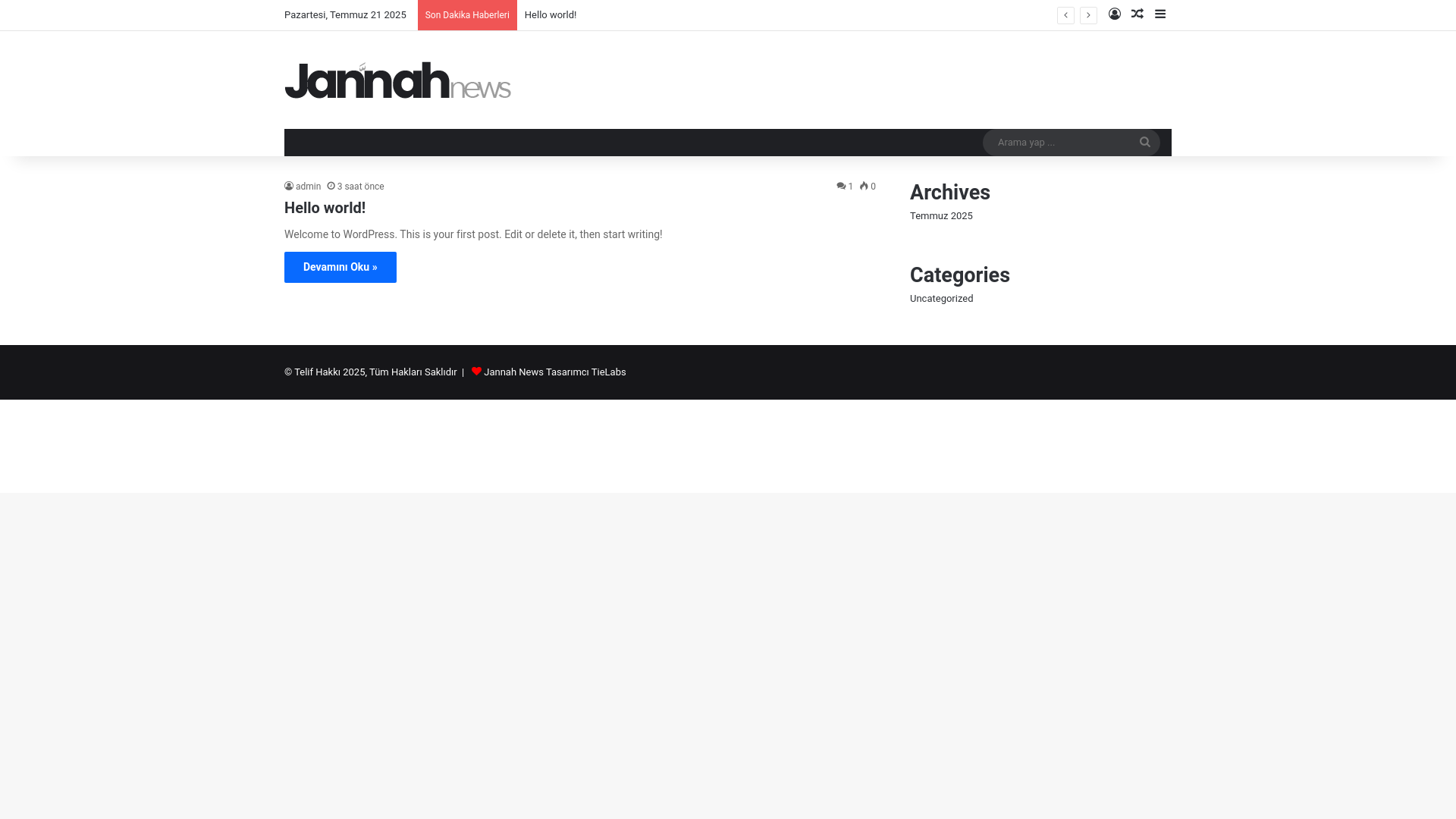 website screenshot of https://masalsiteniz.com/