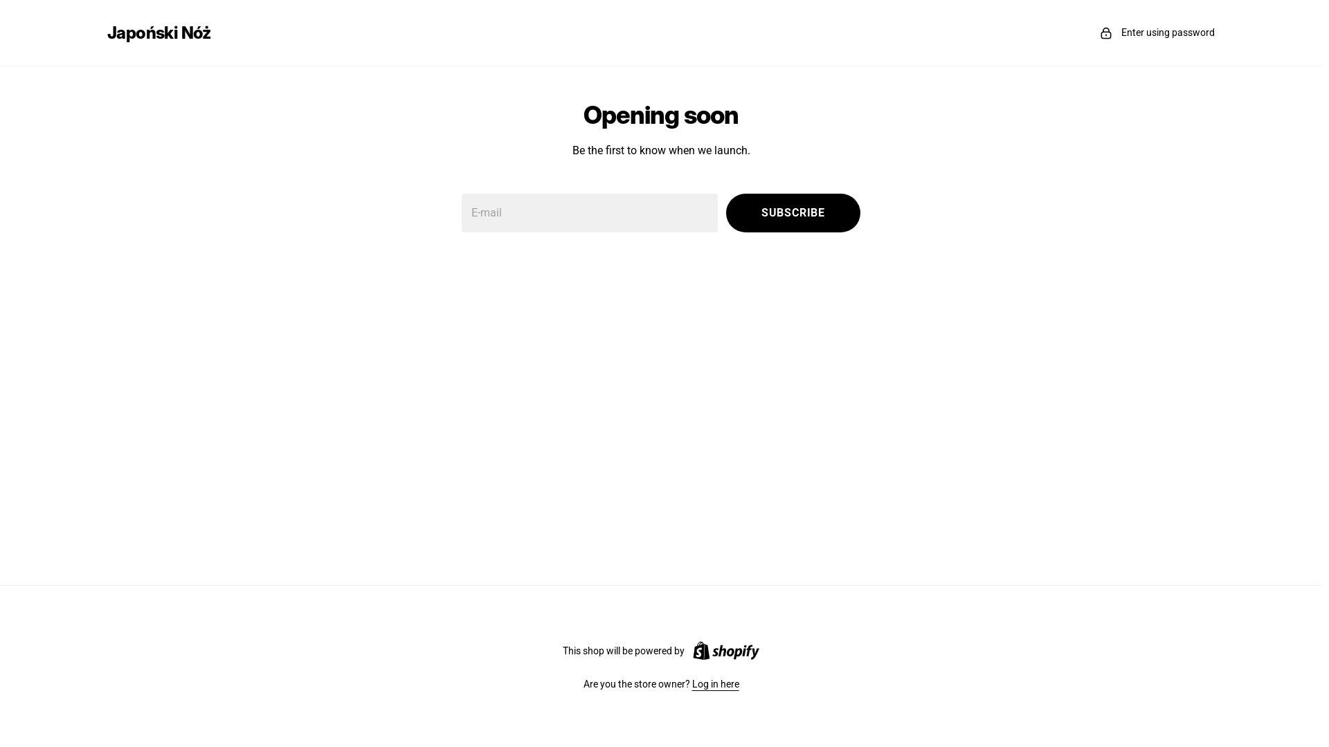 website screenshot of https://japonskinoz.pl/