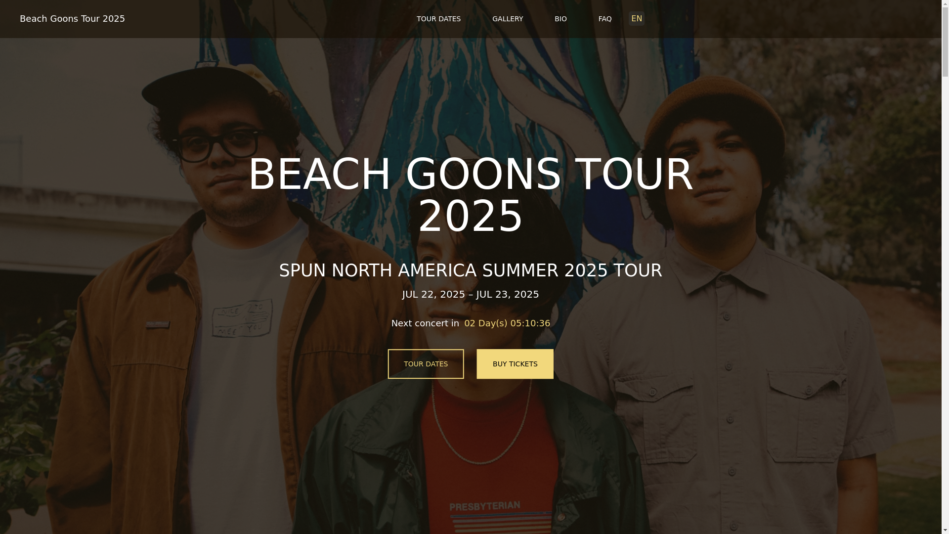 website screenshot of https://beachgoonstour-com-github-io.pages.dev/