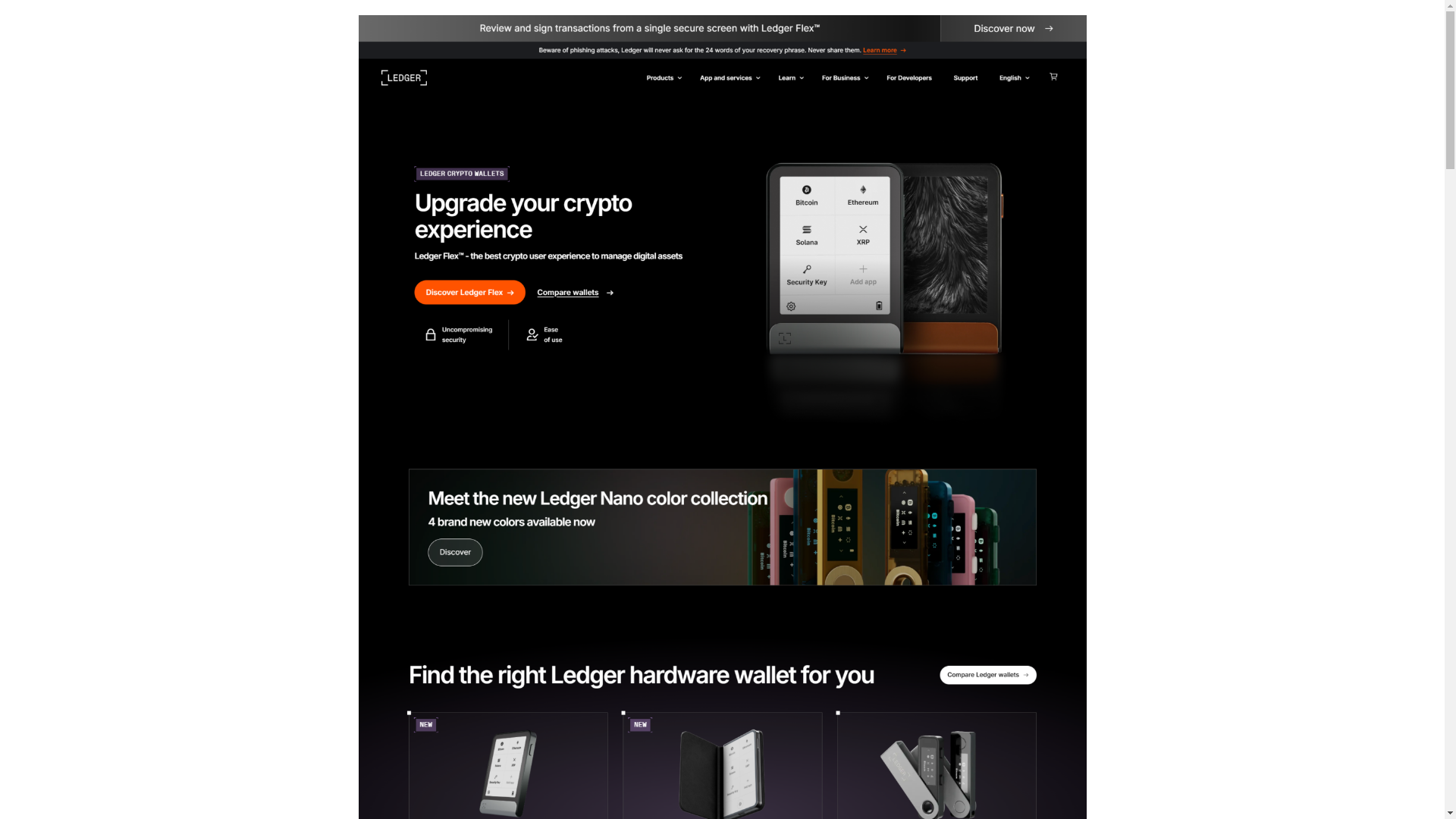 website screenshot of https://welcome-us-ledgr-com-start.pages.dev/