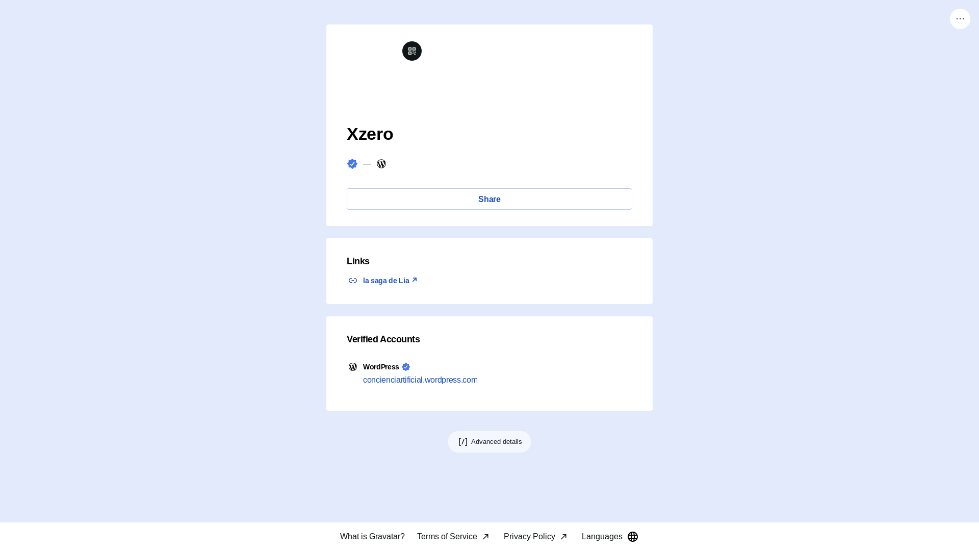 website screenshot of https://concienciartificial.link/