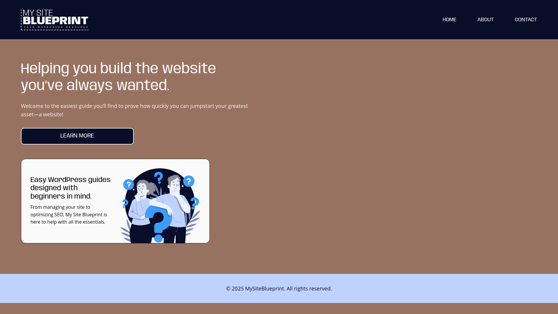 website screenshot of https://theworkermechanical.com/