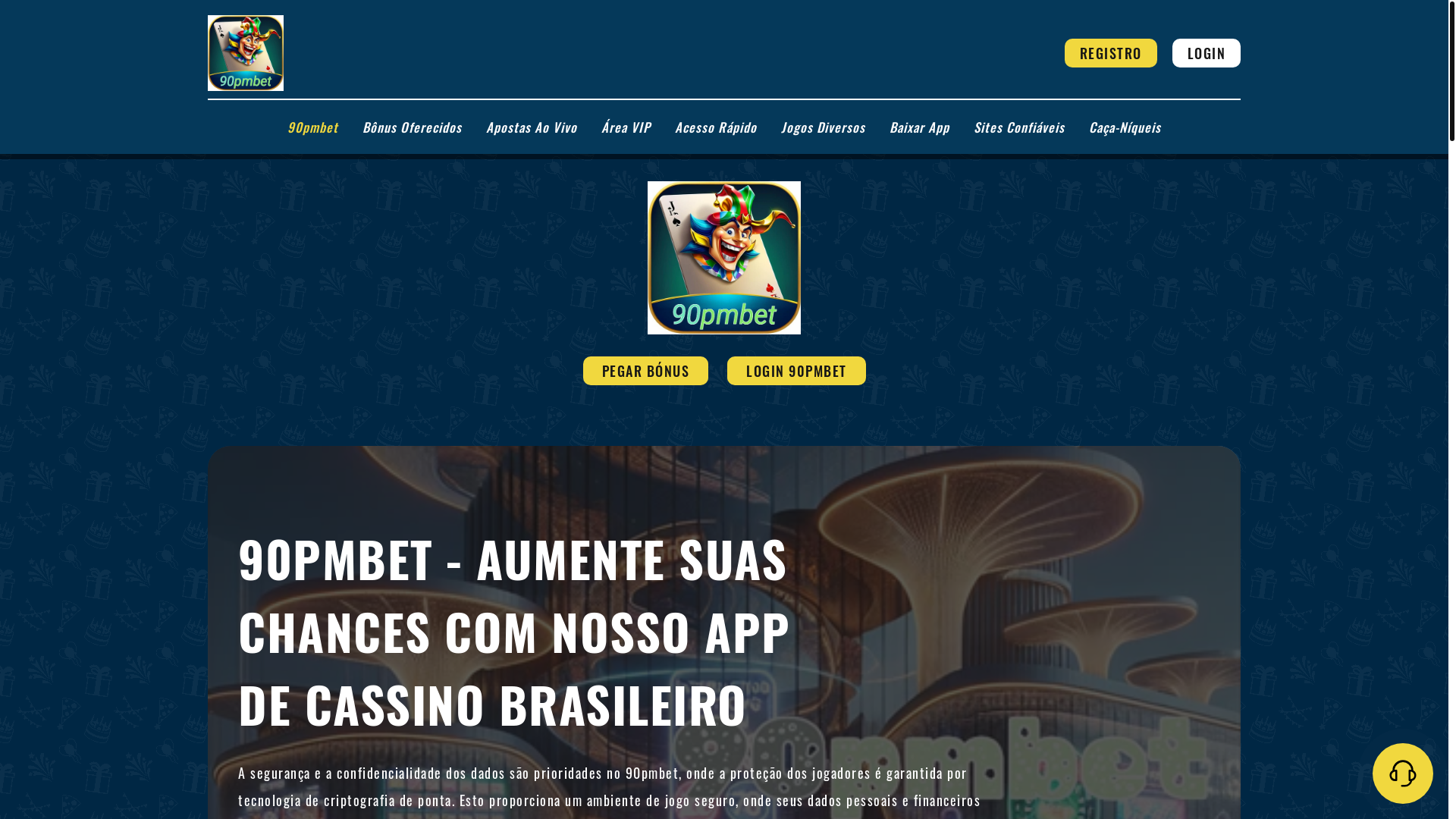 website screenshot of https://90pmbet-com.com/
