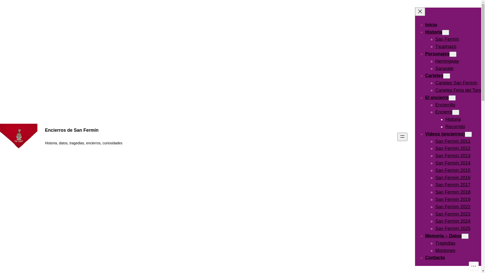 website screenshot of https://encierrosdesanfermin.com/
