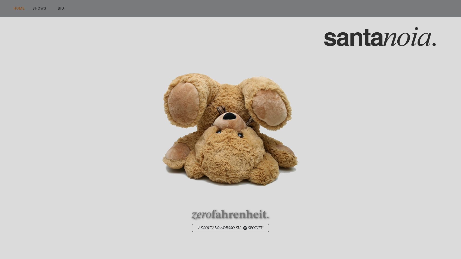 website screenshot of https://santanoia.it/