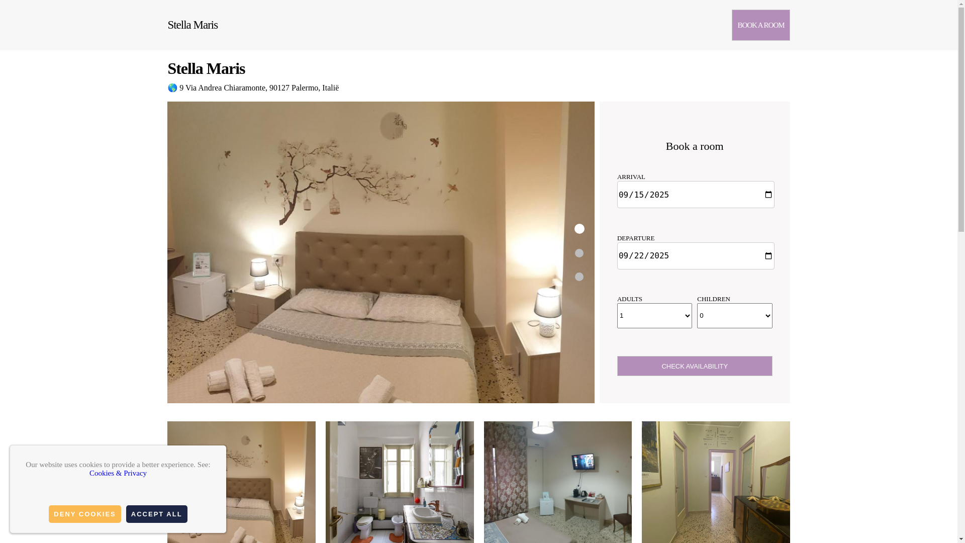 website screenshot of https://stellamaris-palermo.com.es/
