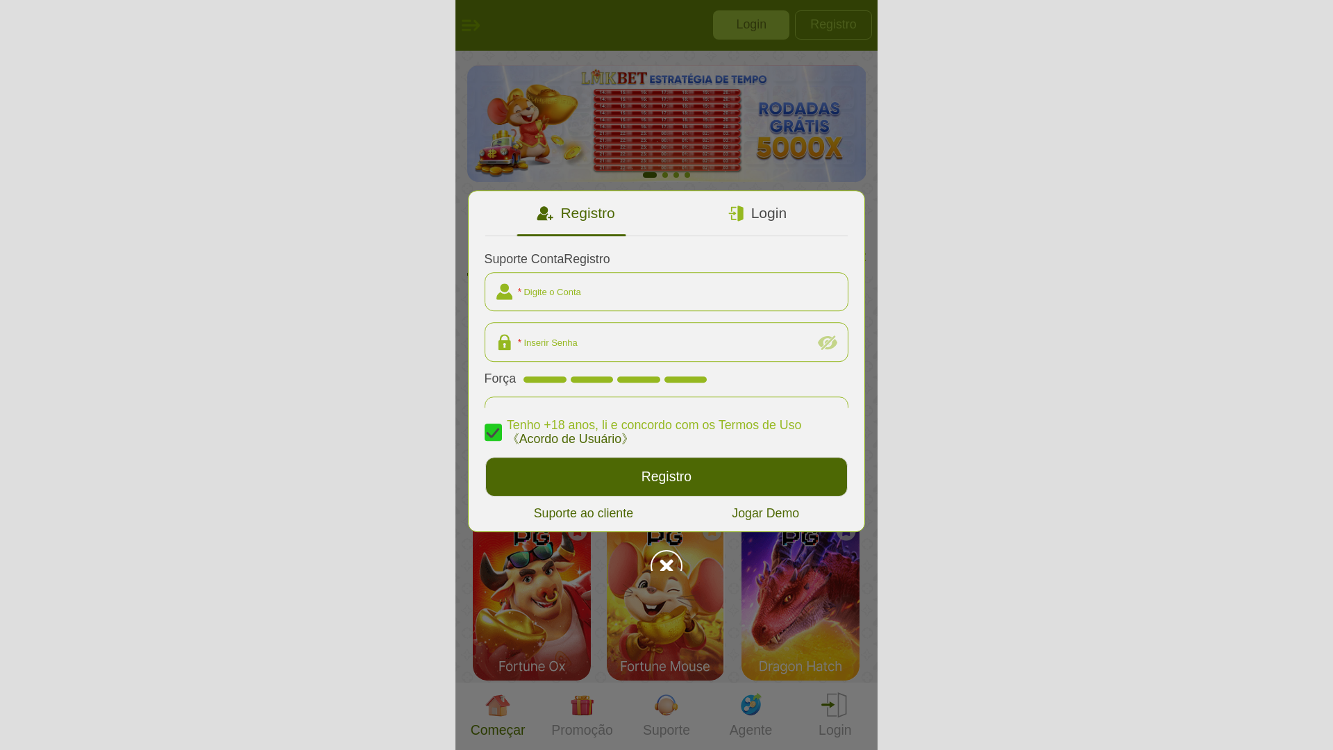 website screenshot of https://pcdbet.win/