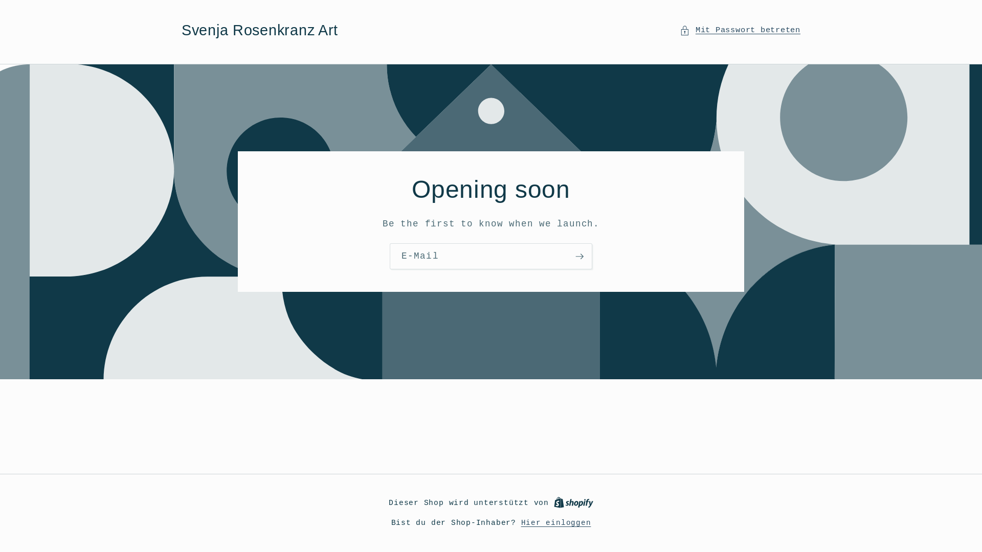 website screenshot of https://svenjarosenkranz.de/