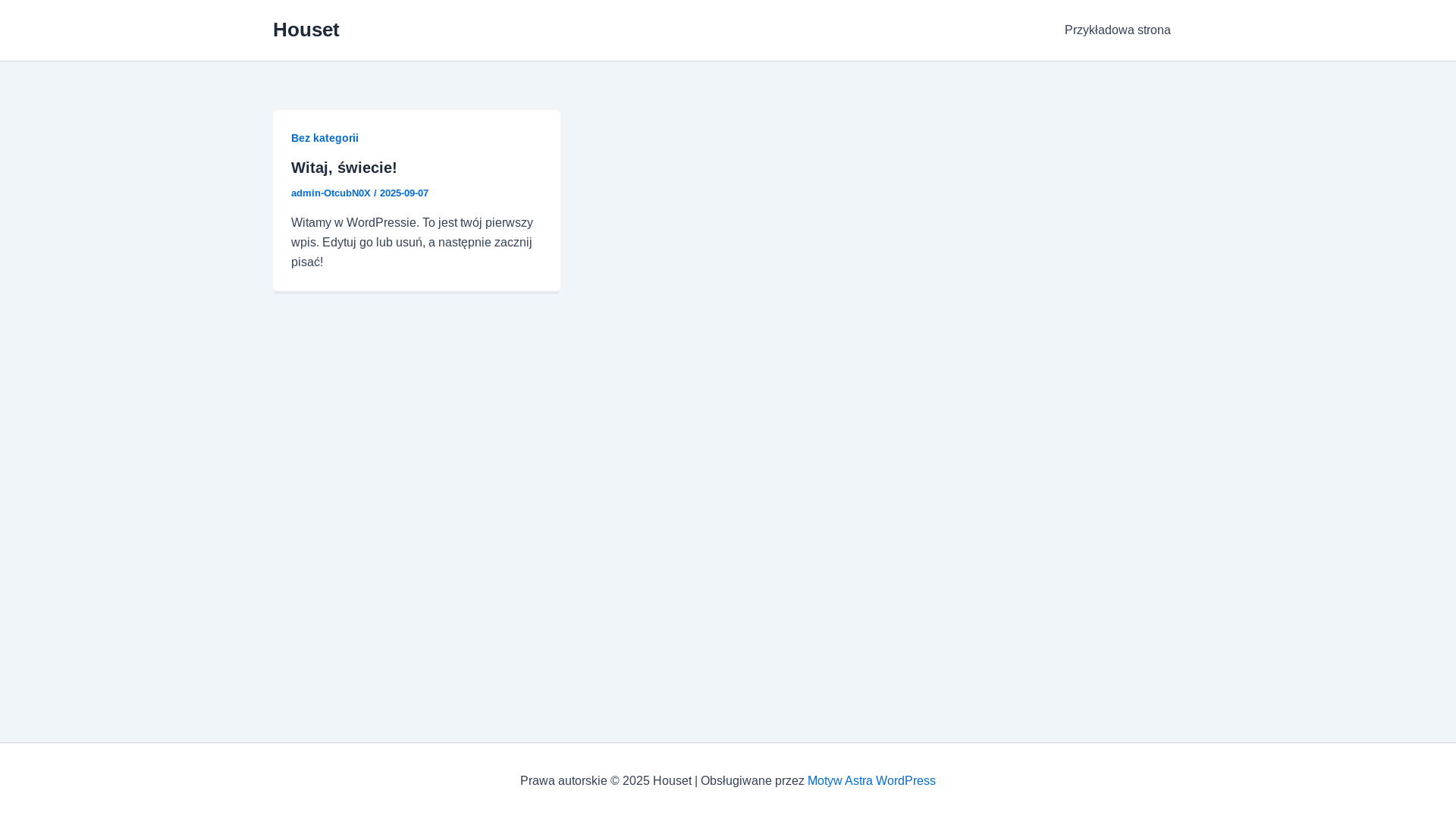 website screenshot of https://houset-temp.pl/