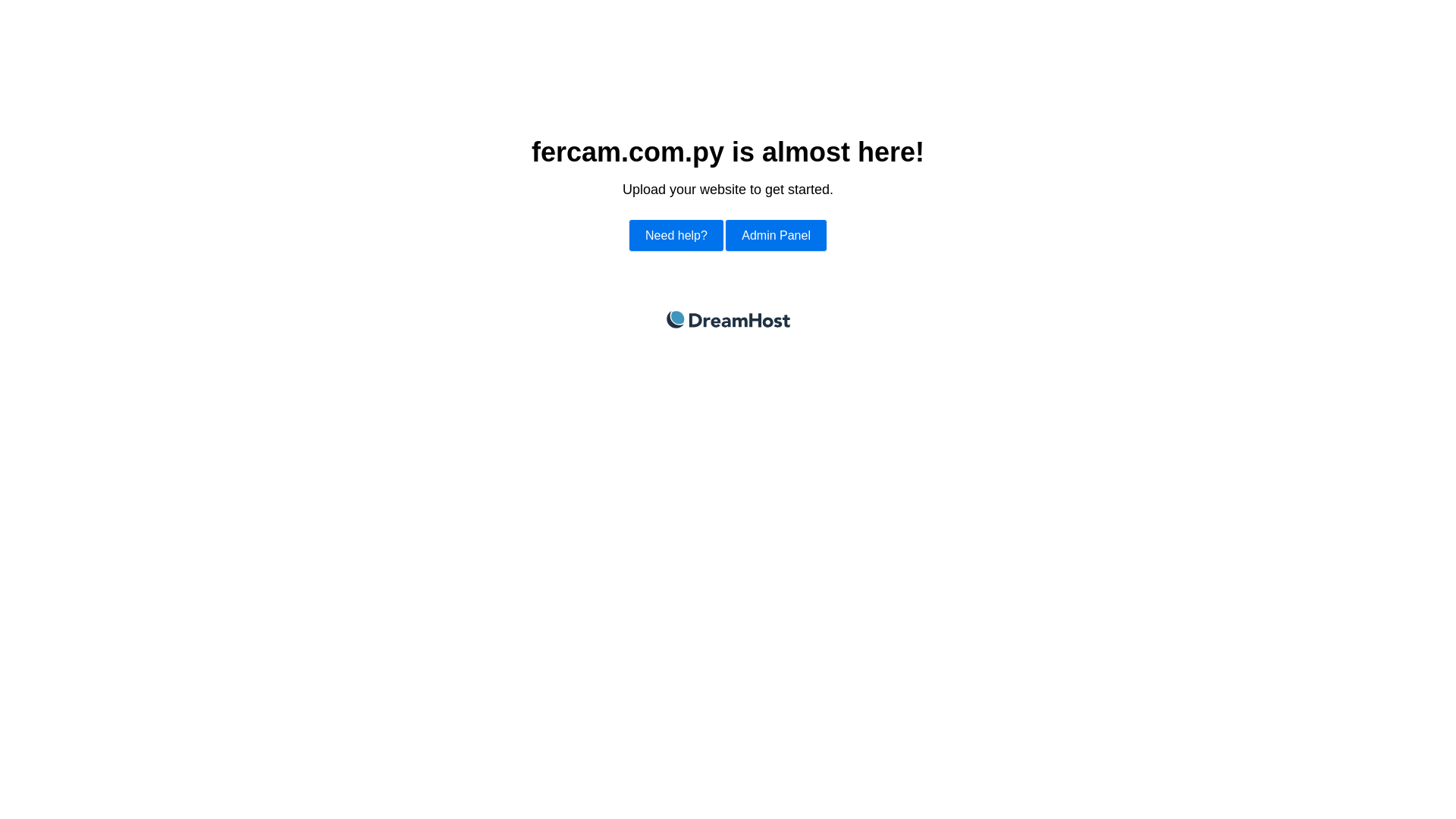 website screenshot of https://fercam.com.py/
