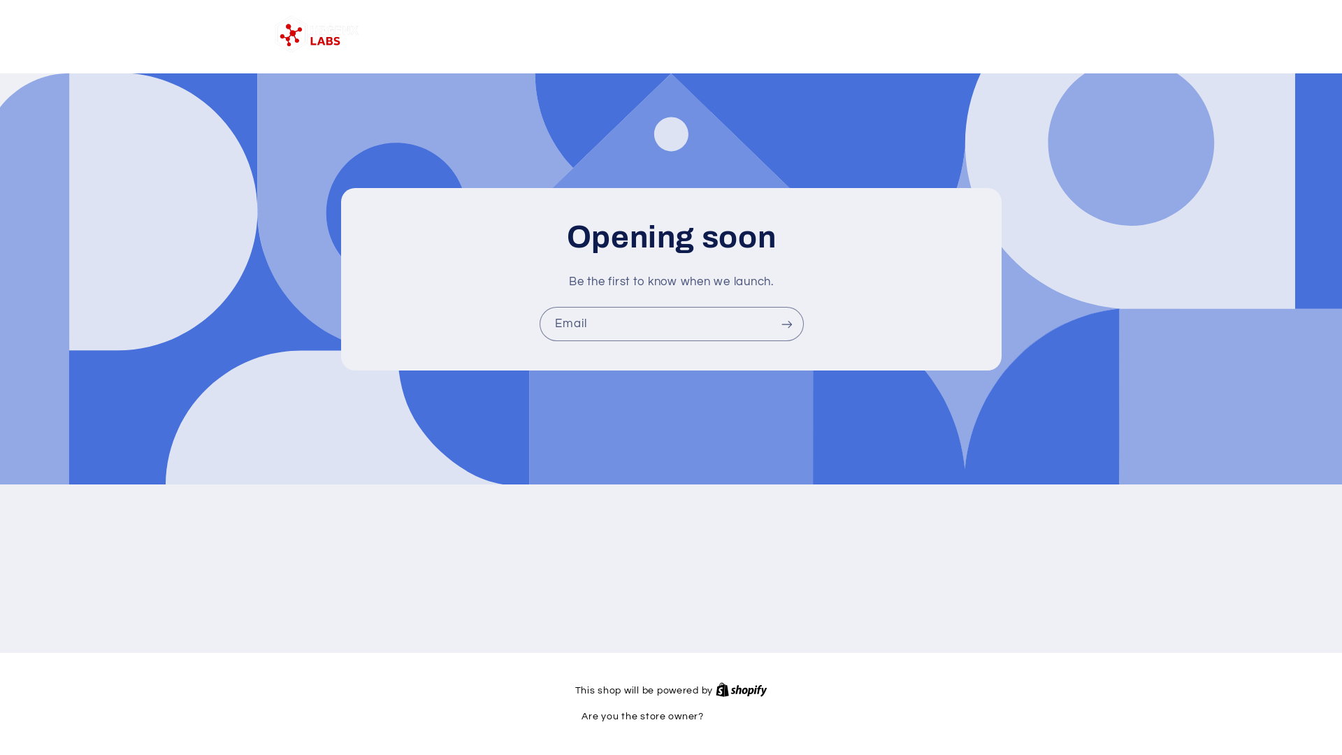 website screenshot of https://hegenxlabs.com/