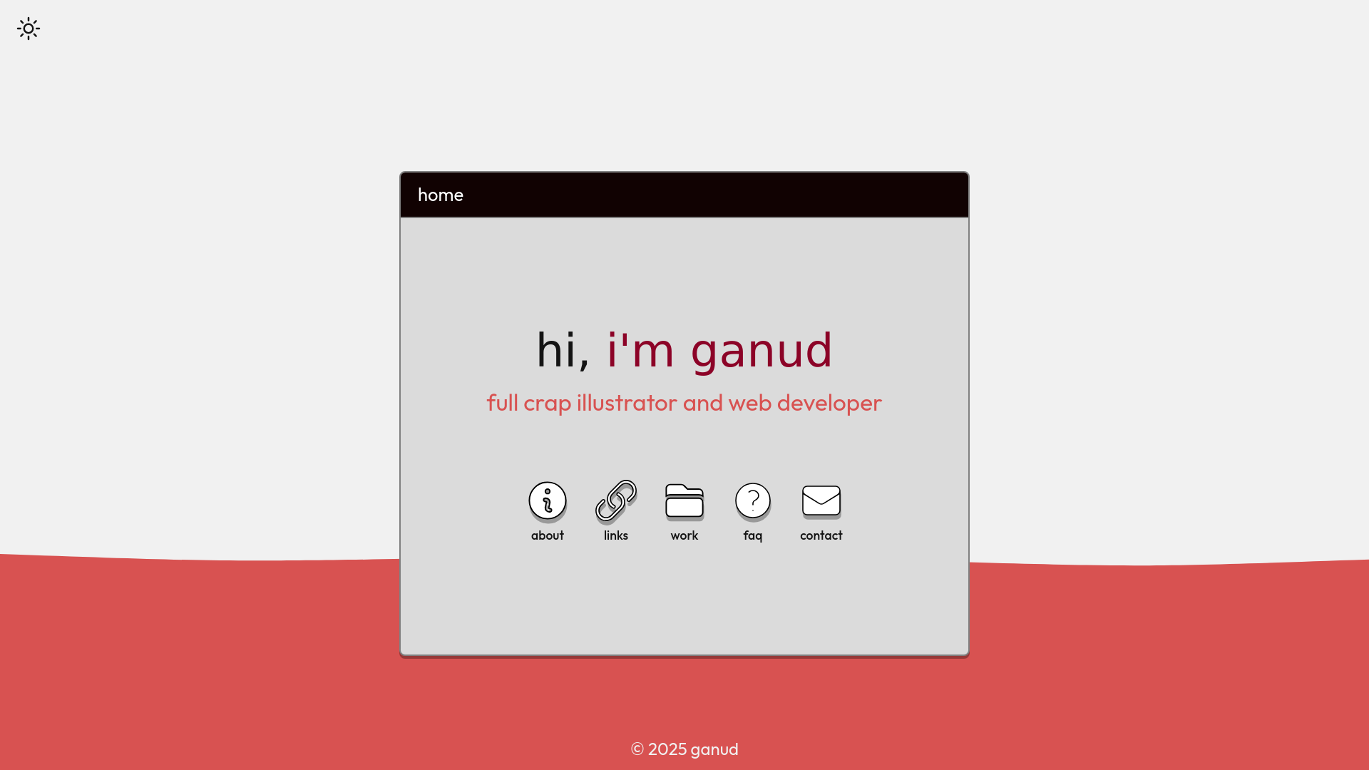 website screenshot of https://ganud.pages.dev/