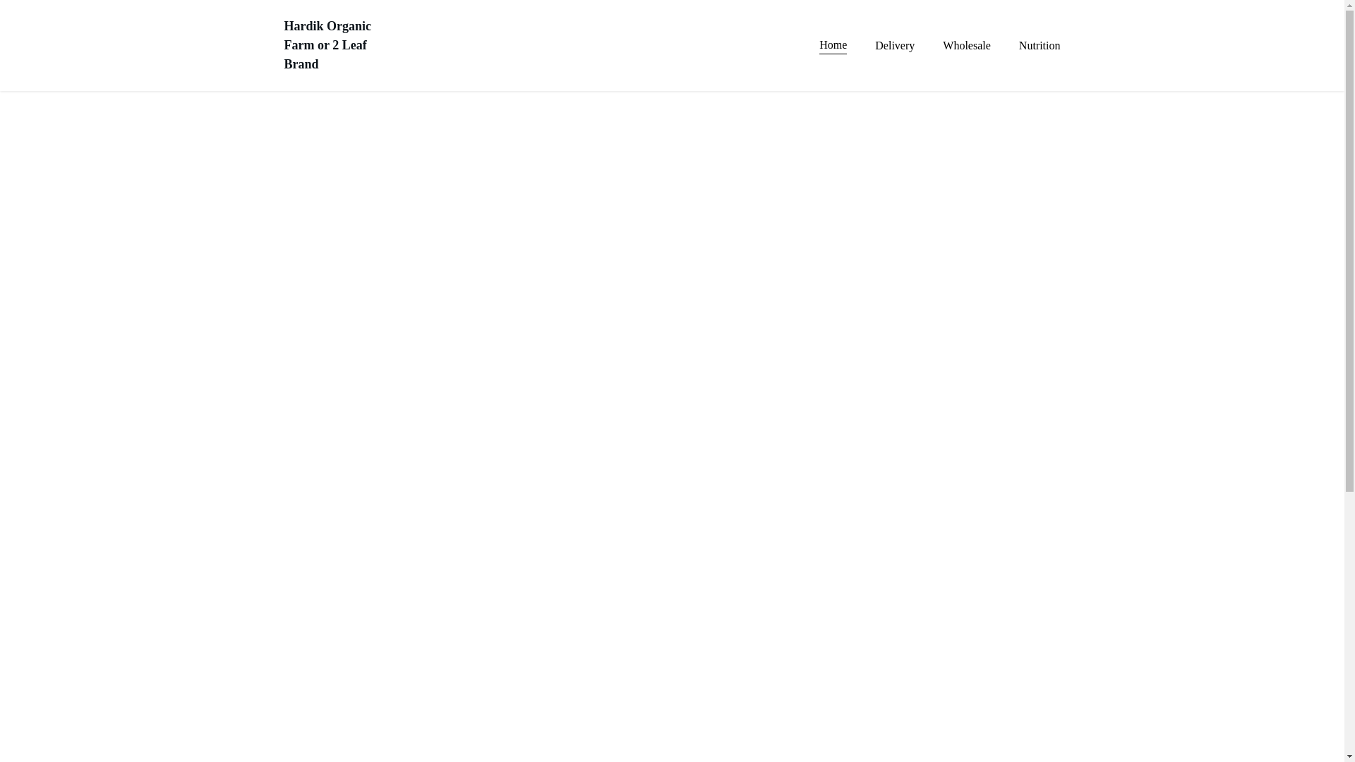 website screenshot of https://2leafmicrogreen.com/