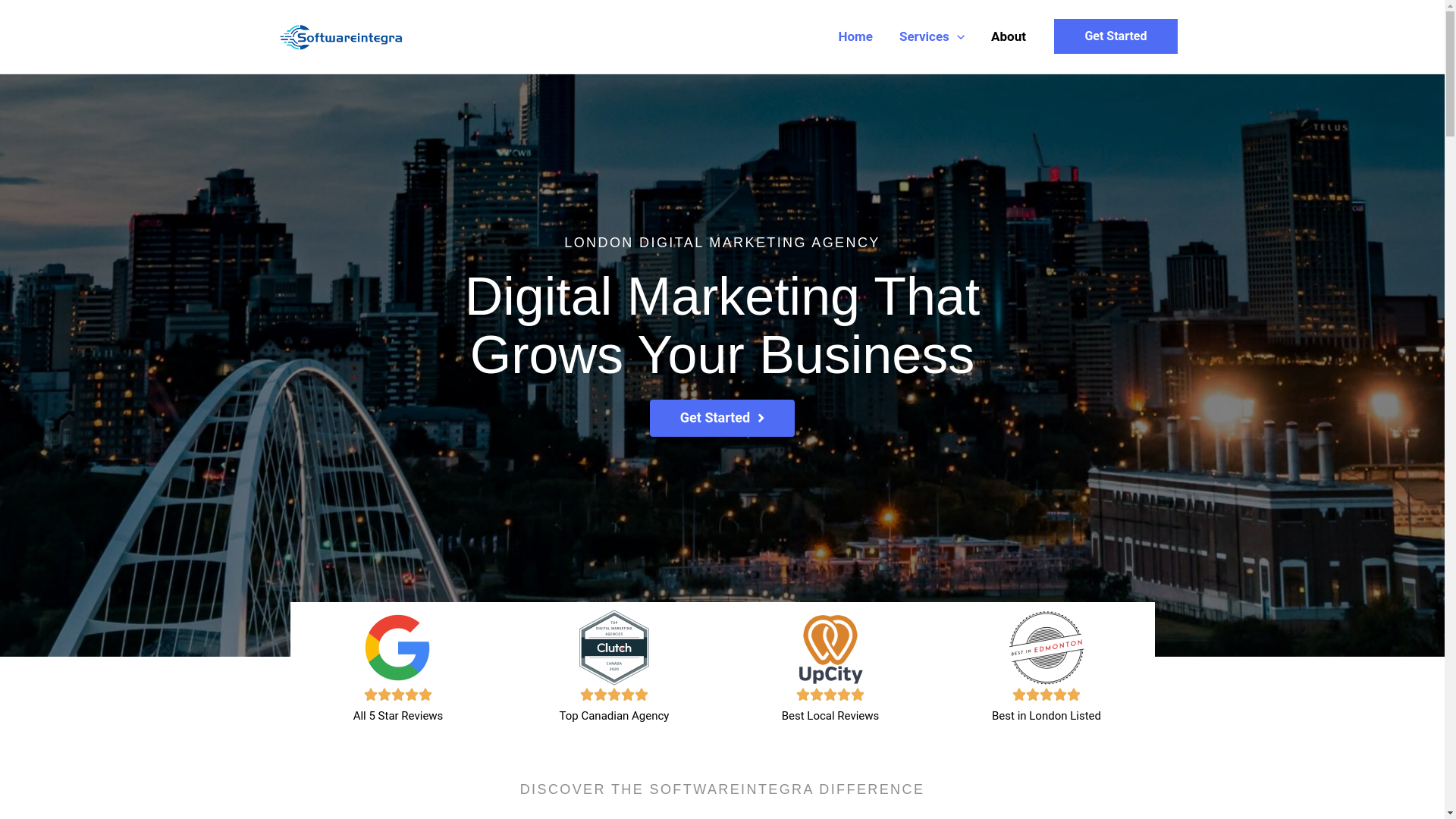 website screenshot of https://softwareintegra.cc/