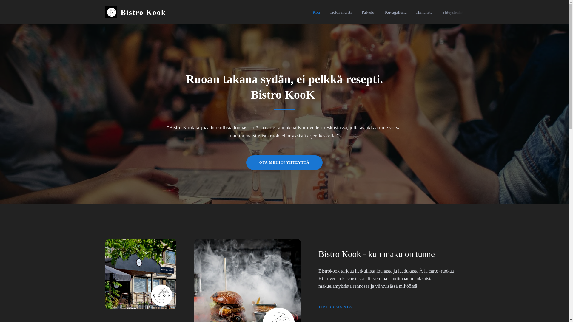 website screenshot of https://bistrokook.fi/