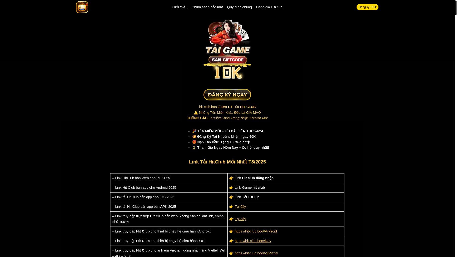 website screenshot of https://hitclub-c1-t3-hit-club-boo.pages.dev/