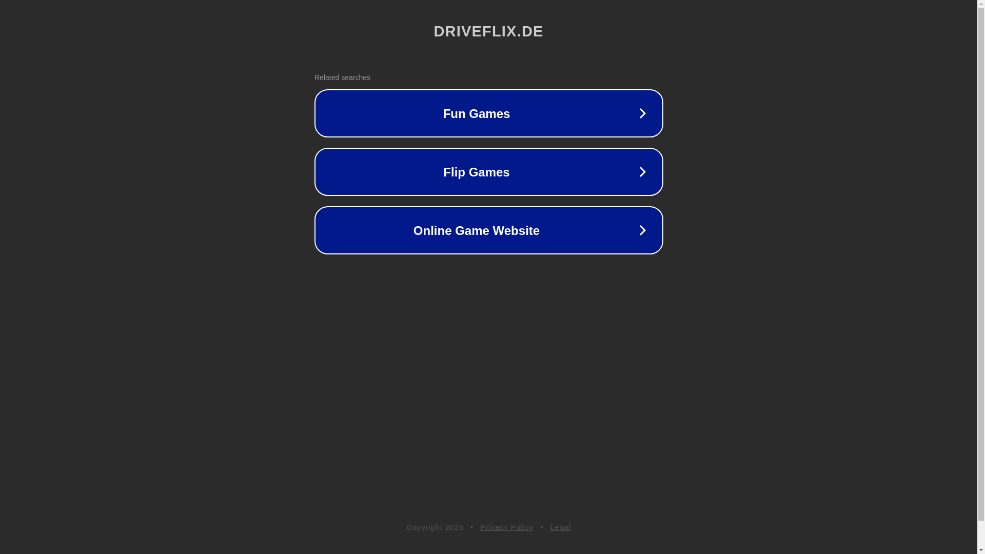 website screenshot of https://driveflix.de/