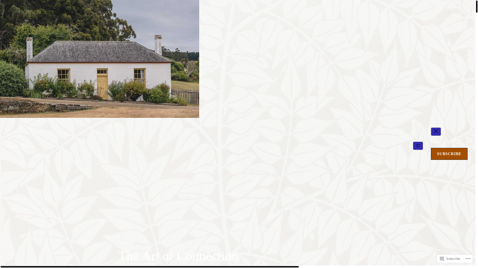 website screenshot of https://rootedwestward.com/