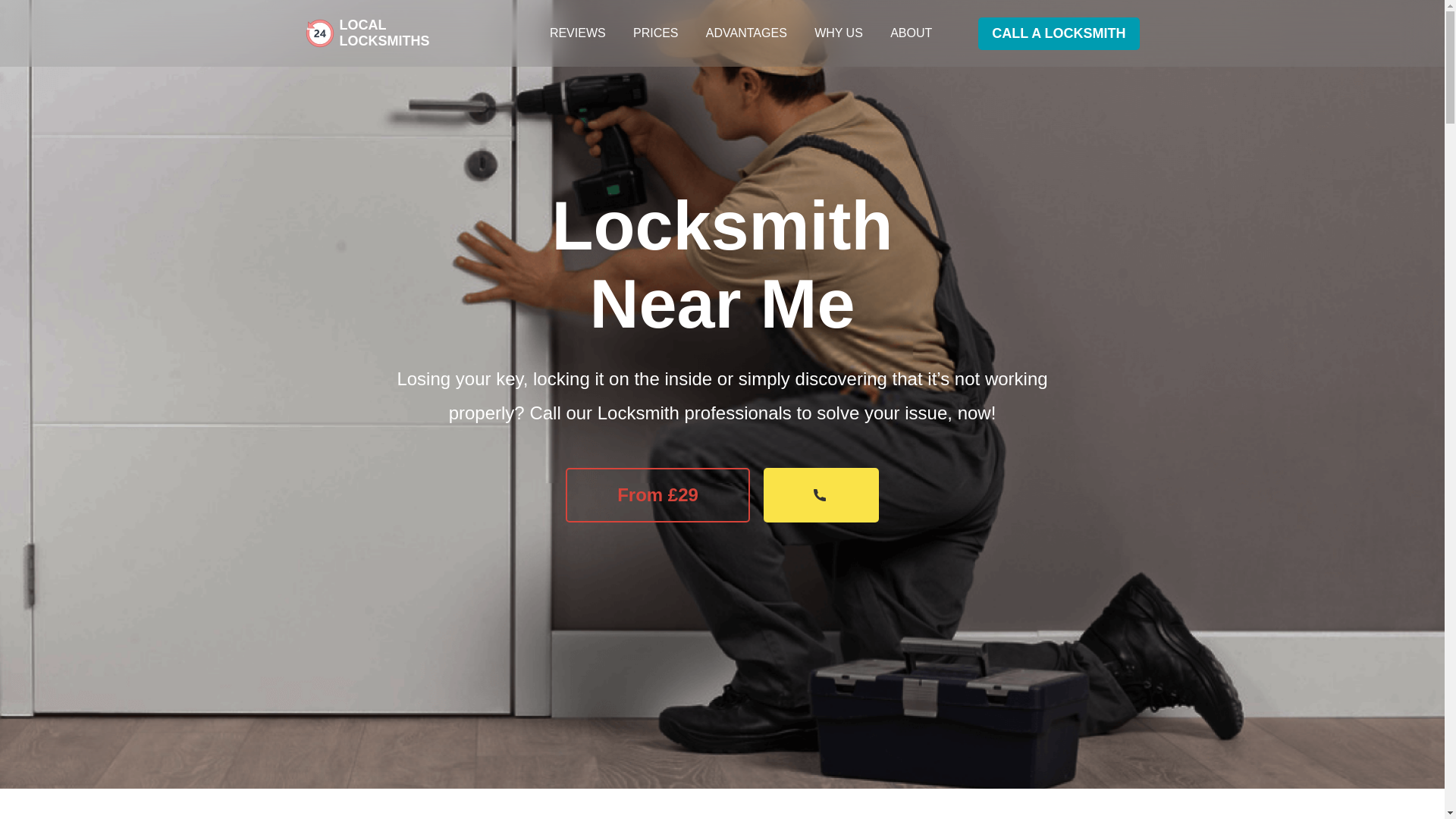 website screenshot of https://locksmith-technician.co.uk/
