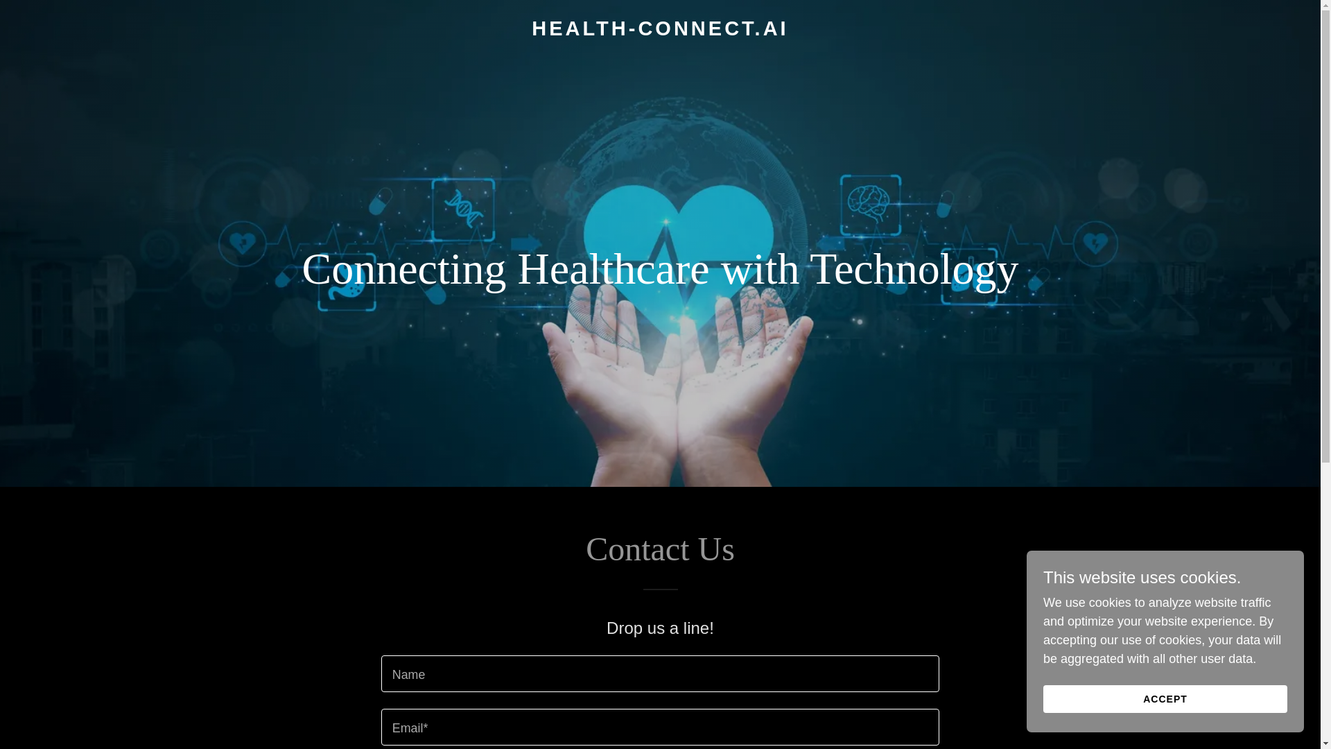 website screenshot of https://health-connect.ai/
