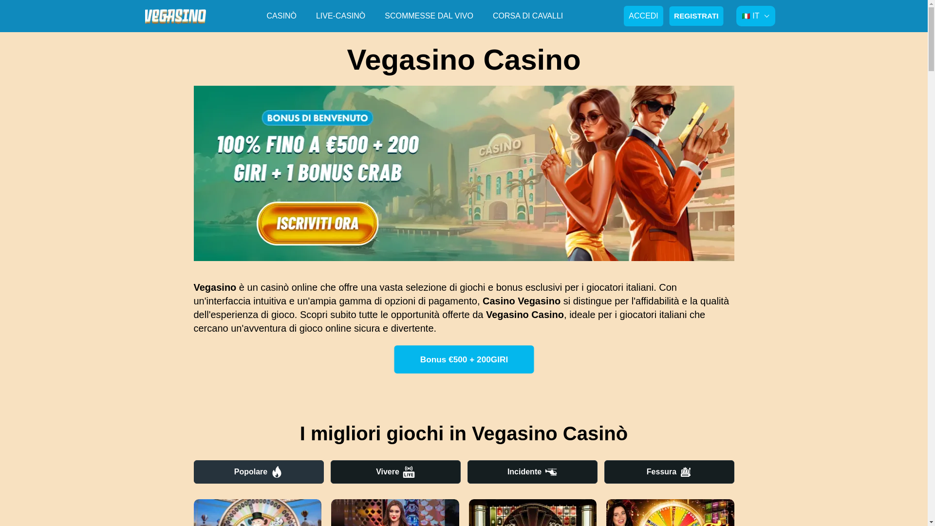 website screenshot of https://vegasinocasino-it-2542.pages.dev/