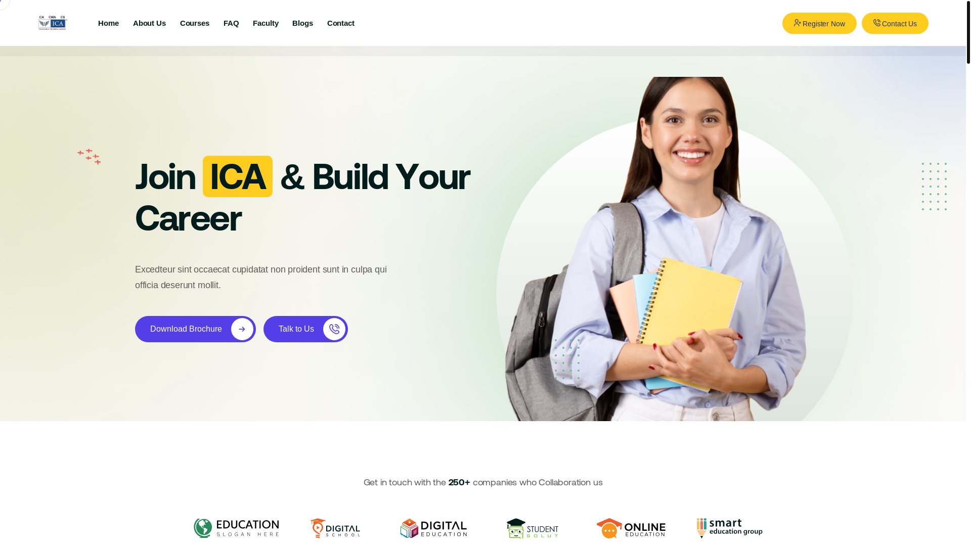 website screenshot of https://calidusicanew.pages.dev/