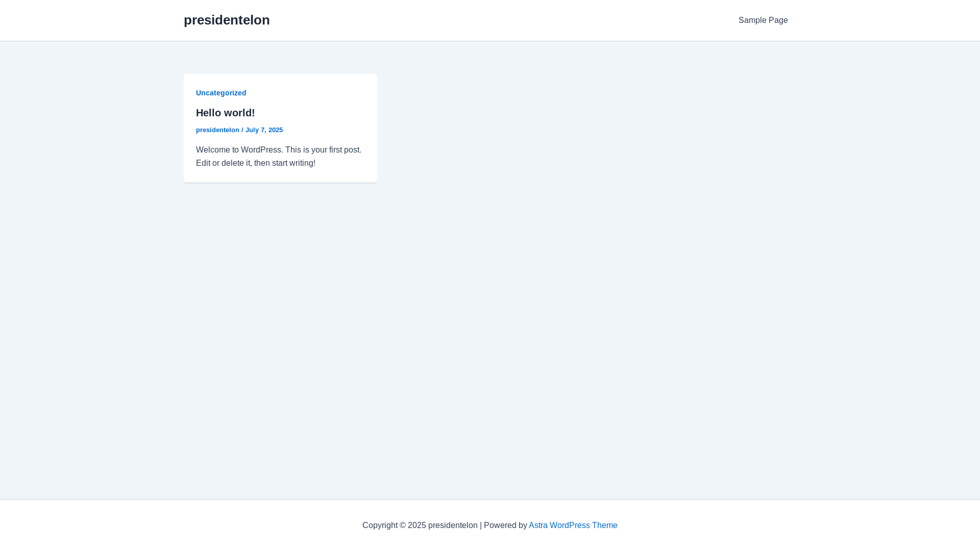 website screenshot of https://presidentelon.vip/