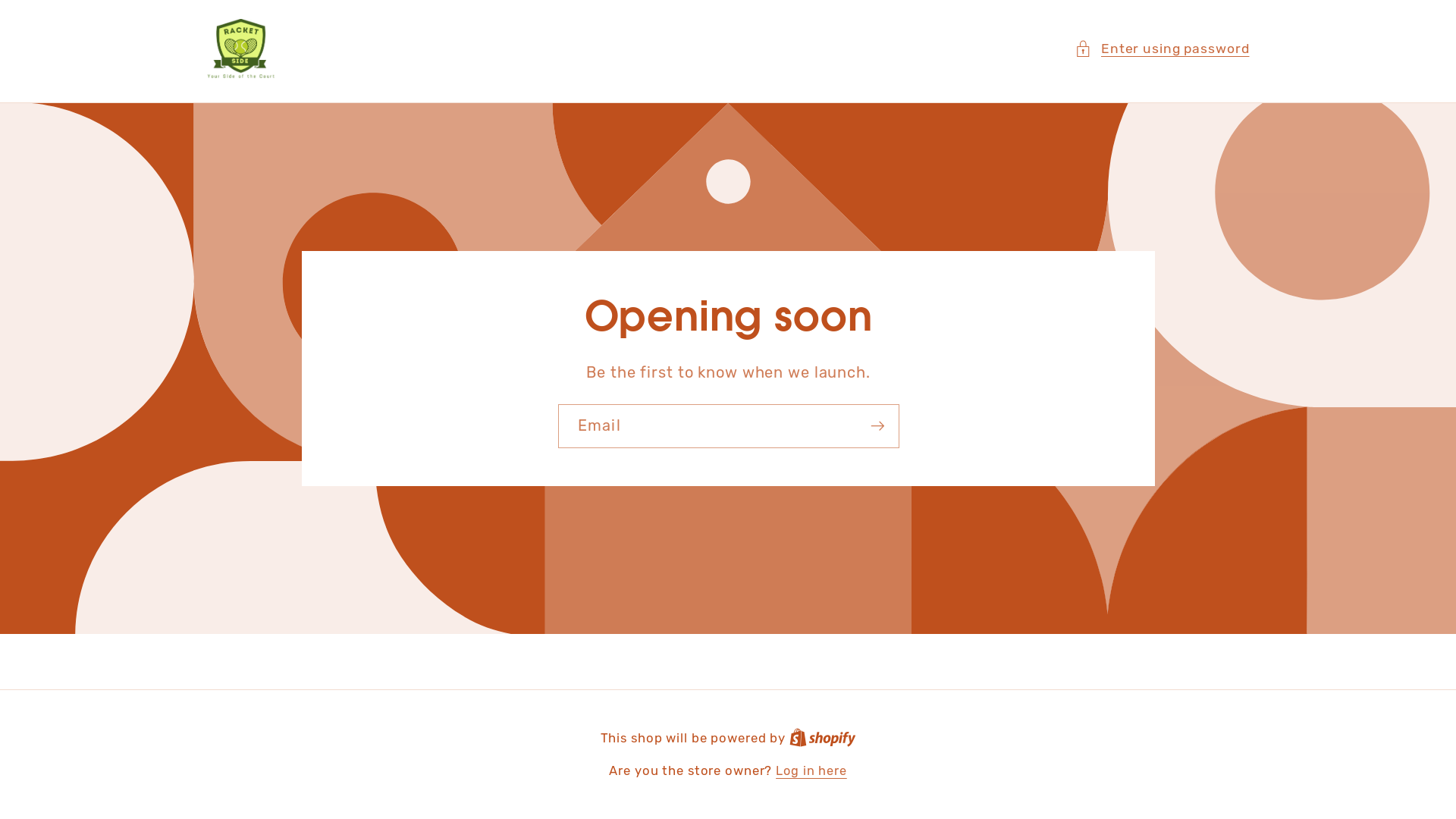 website screenshot of https://racketside.com/